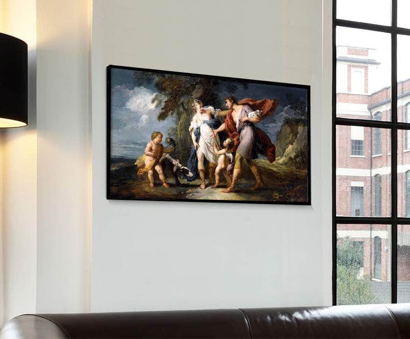 Venus And Adonis Painting Franois Boucher Canvas Art - Image 4