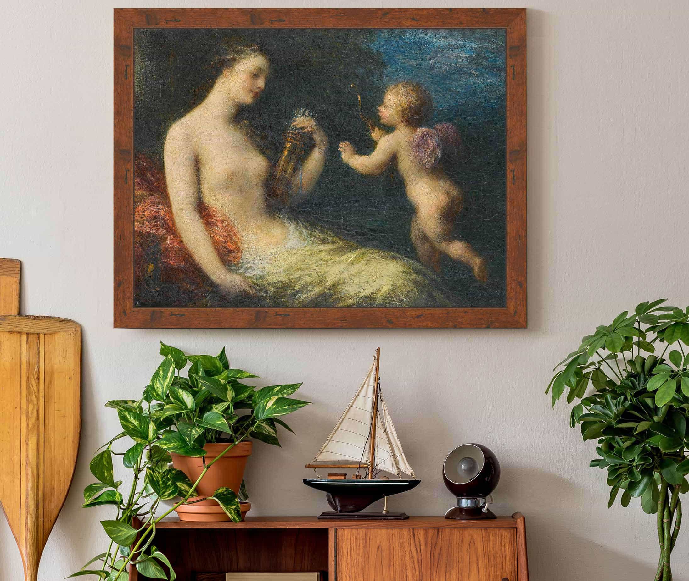 Venus And Cupid by Henri Fantin Latour - Image 3