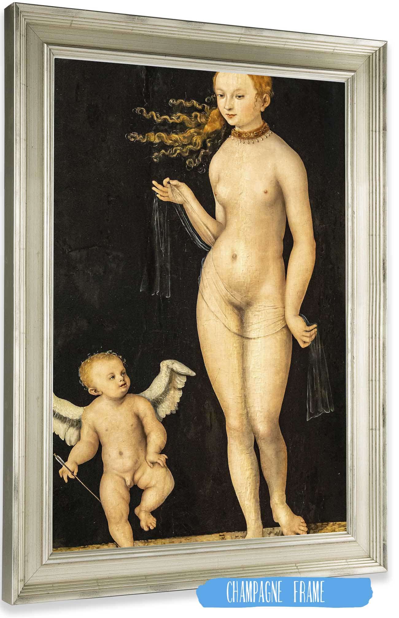 Venus And Cupid by Lucas Cranach The Elder