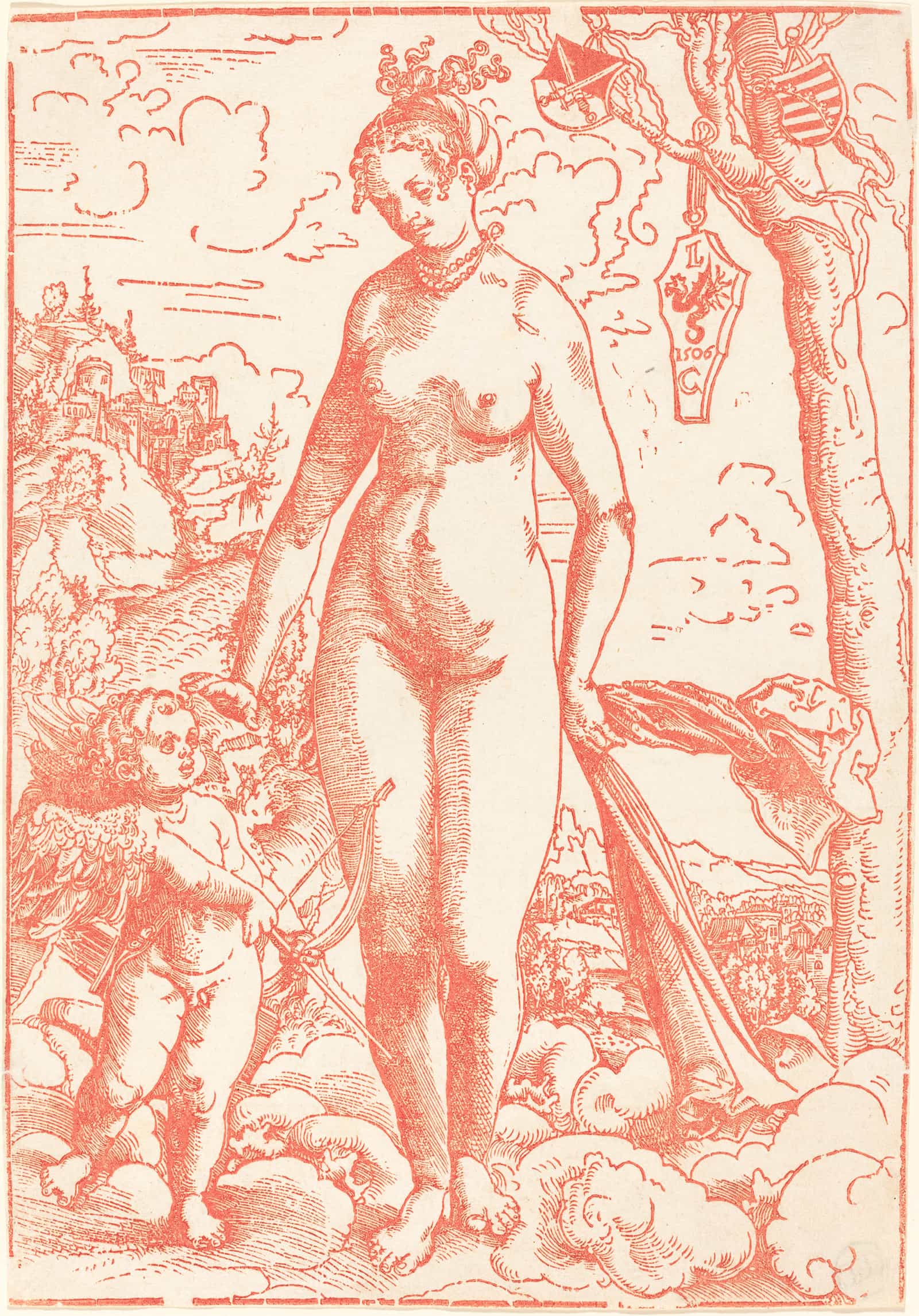 Venus And Cupid by Lucas Cranach The Elder - Image 2