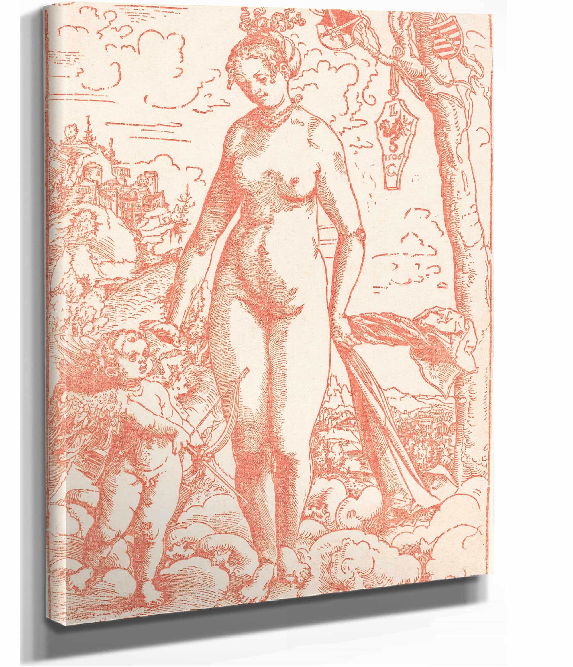 Venus And Cupid by Lucas Cranach The Elder - Image 3