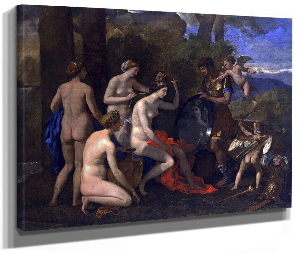 Venus And Mars By Nicolas Poussin