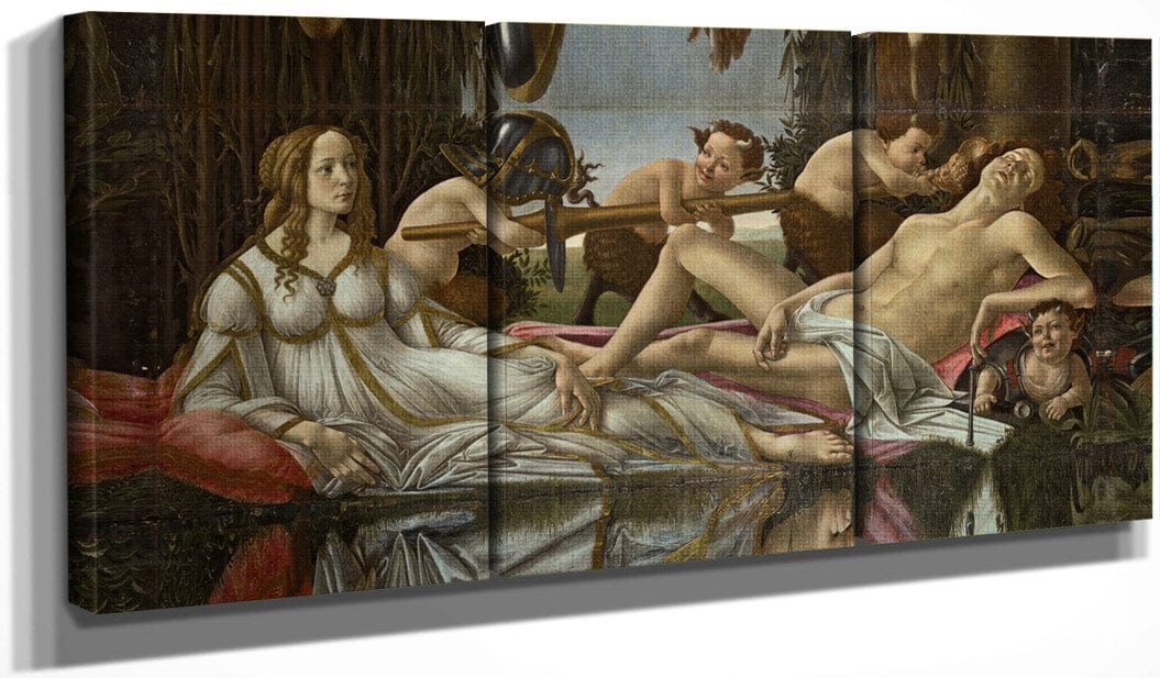 Venus And Mars By Sandro Botticelli