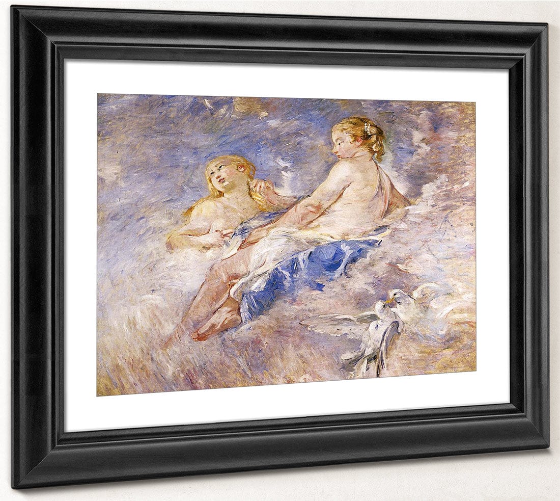Venus At The Forge Of Vulcan After Boucher 1883 1884 Oil On Canvas By Berthe Morisot - Image 4