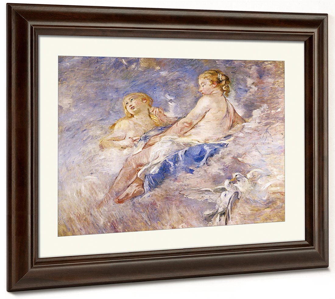 Venus At The Forge Of Vulcan After Boucher 1883 1884 Oil On Canvas By Berthe Morisot - Image 5