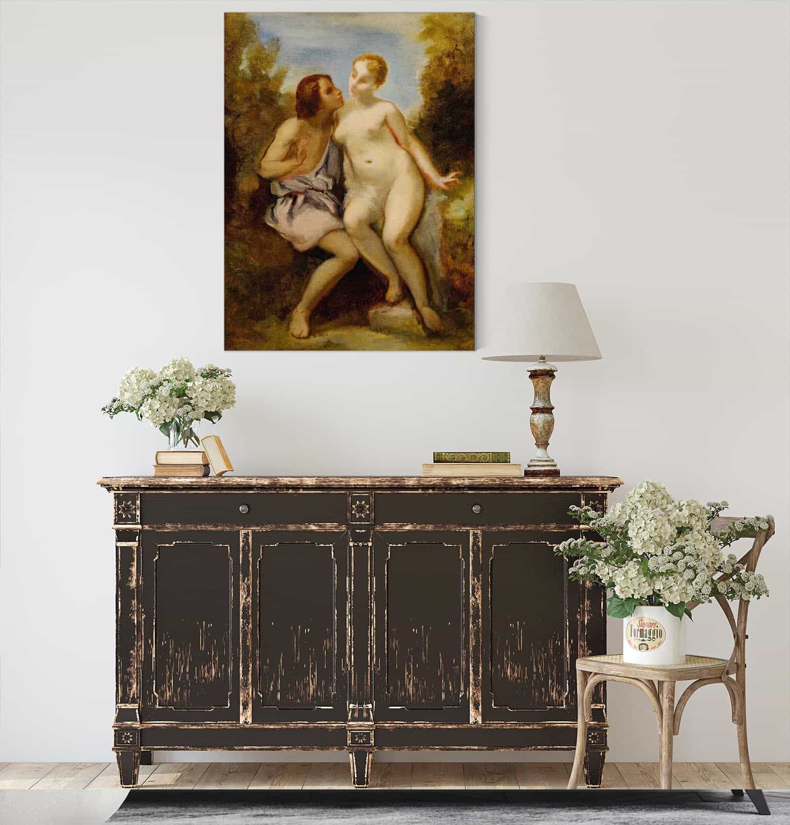Venus Et Adonis by Narcisse Virgile Diaz De La Pena - Image 4