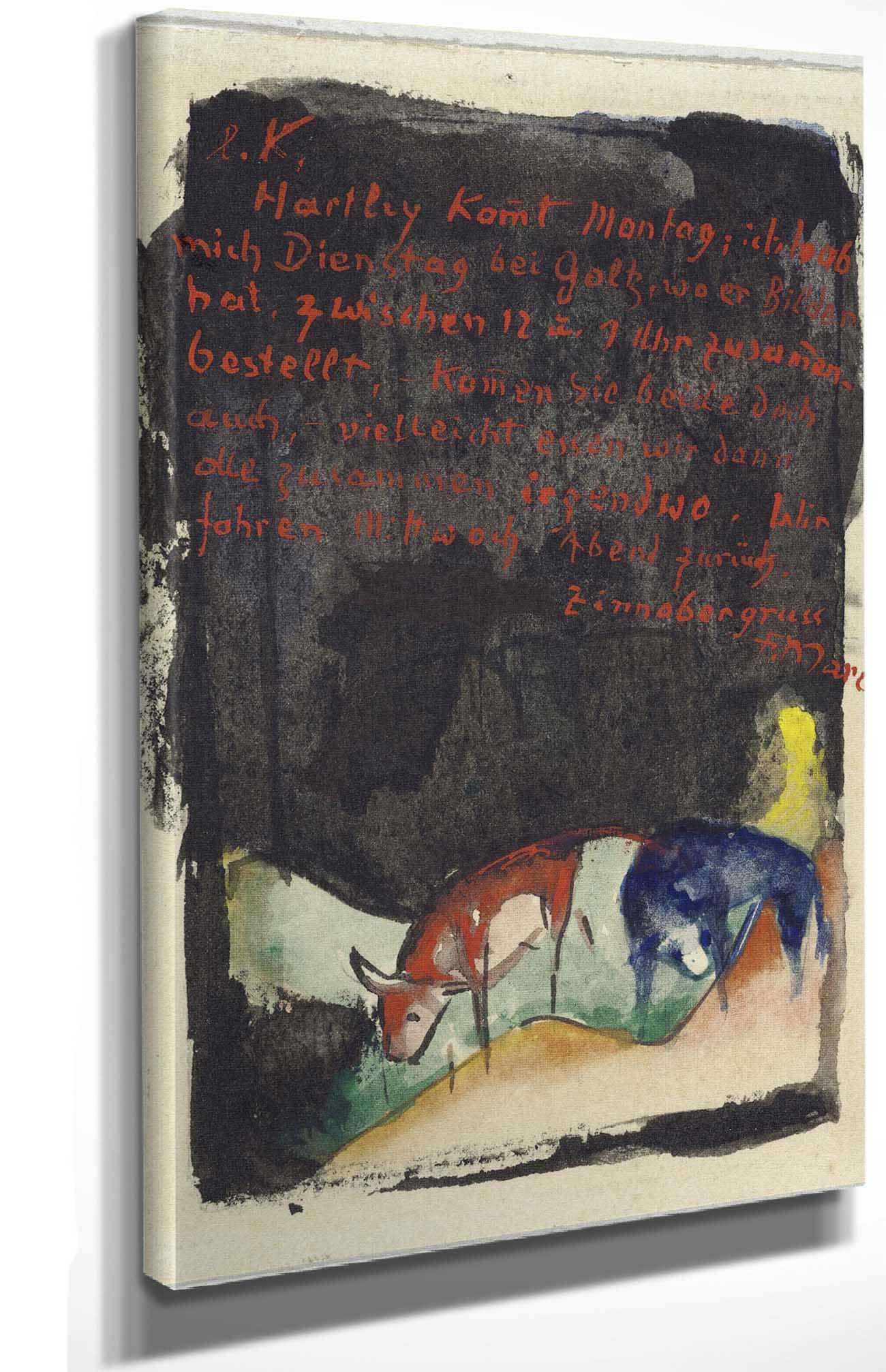Vermilion by Franz Marc - Image 4