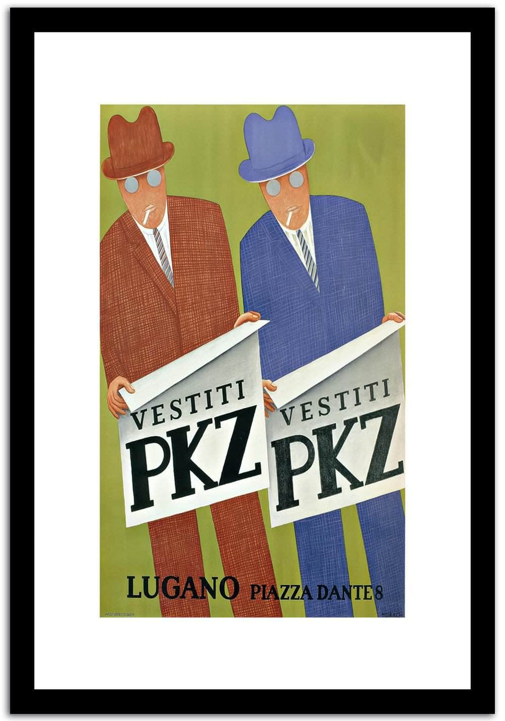 Vestiti Pkz Pkz  Vintage Poster