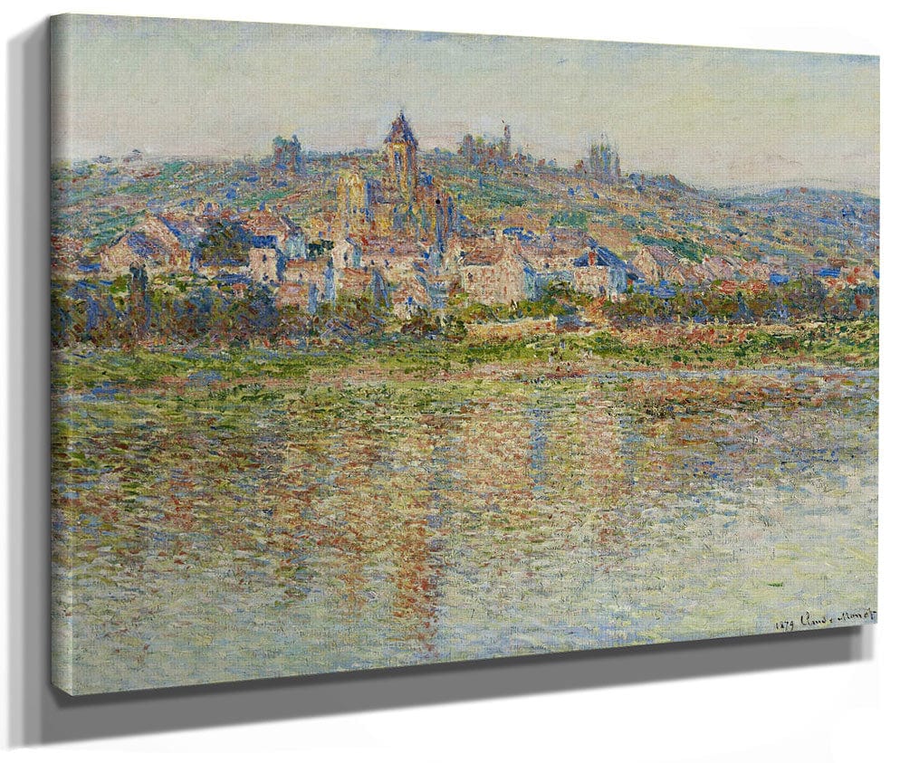 Vetheuil En Ete By Claude Monet