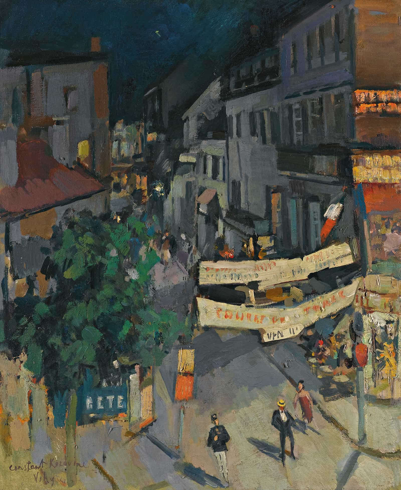Vichy At Night by Konstantin Alexeevich Korovin