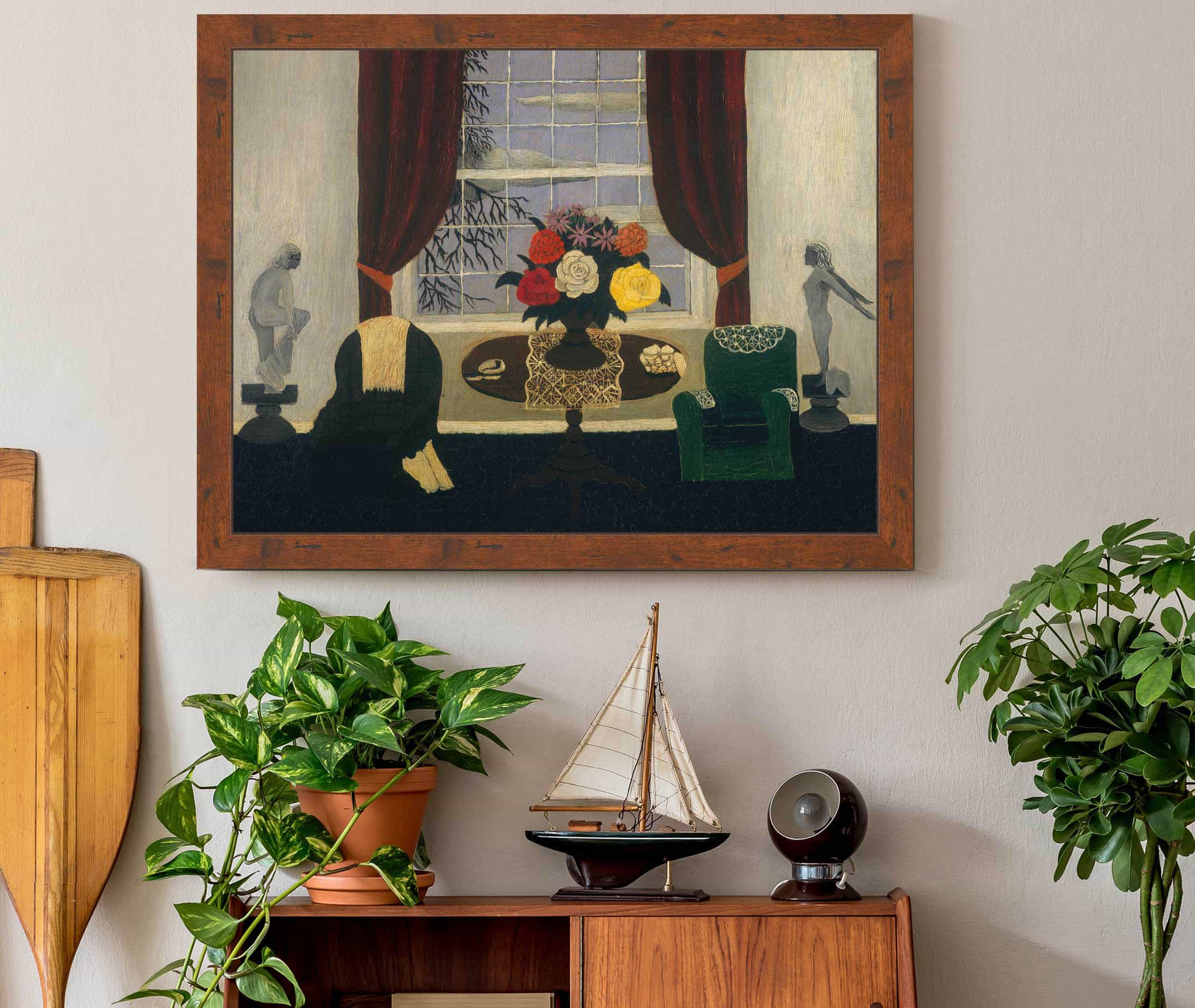 Victorian Interior I by Horace Pippin - Image 3
