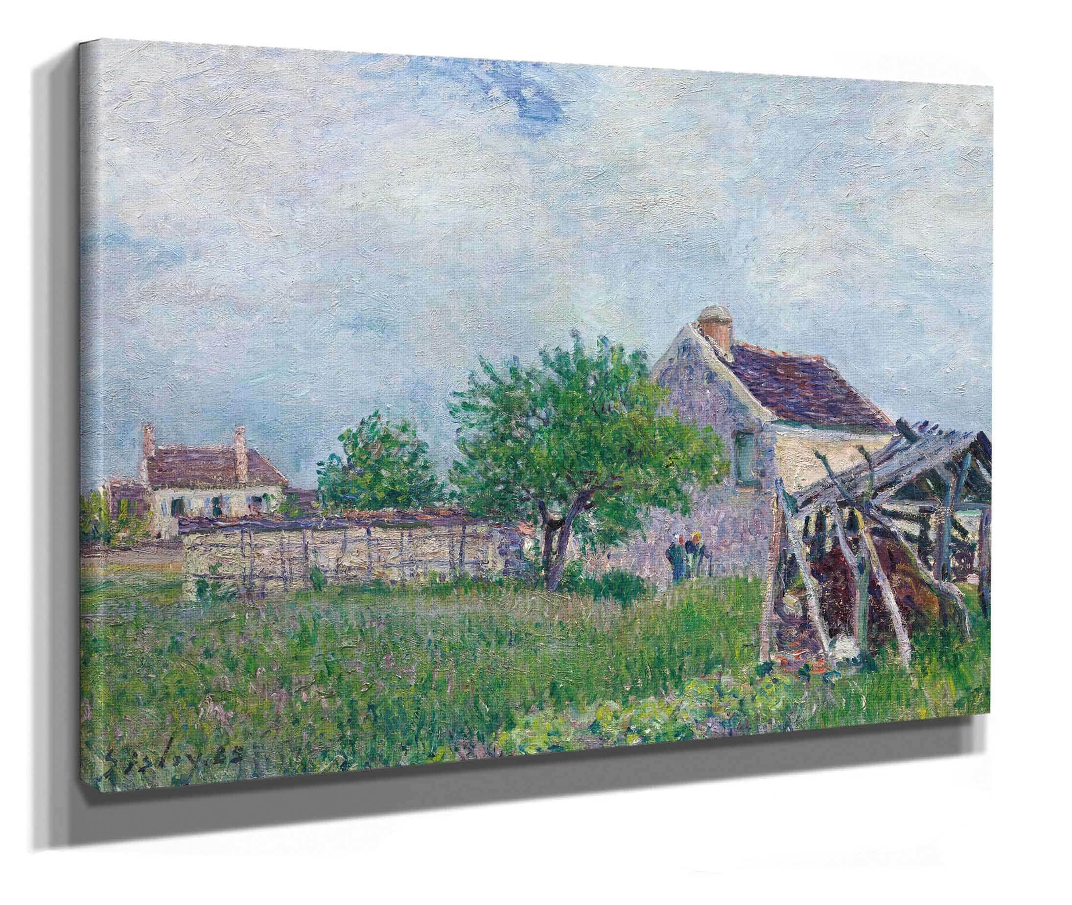Vieille Chaumiere Aux Sablons by Alfred Sisley - Image 2