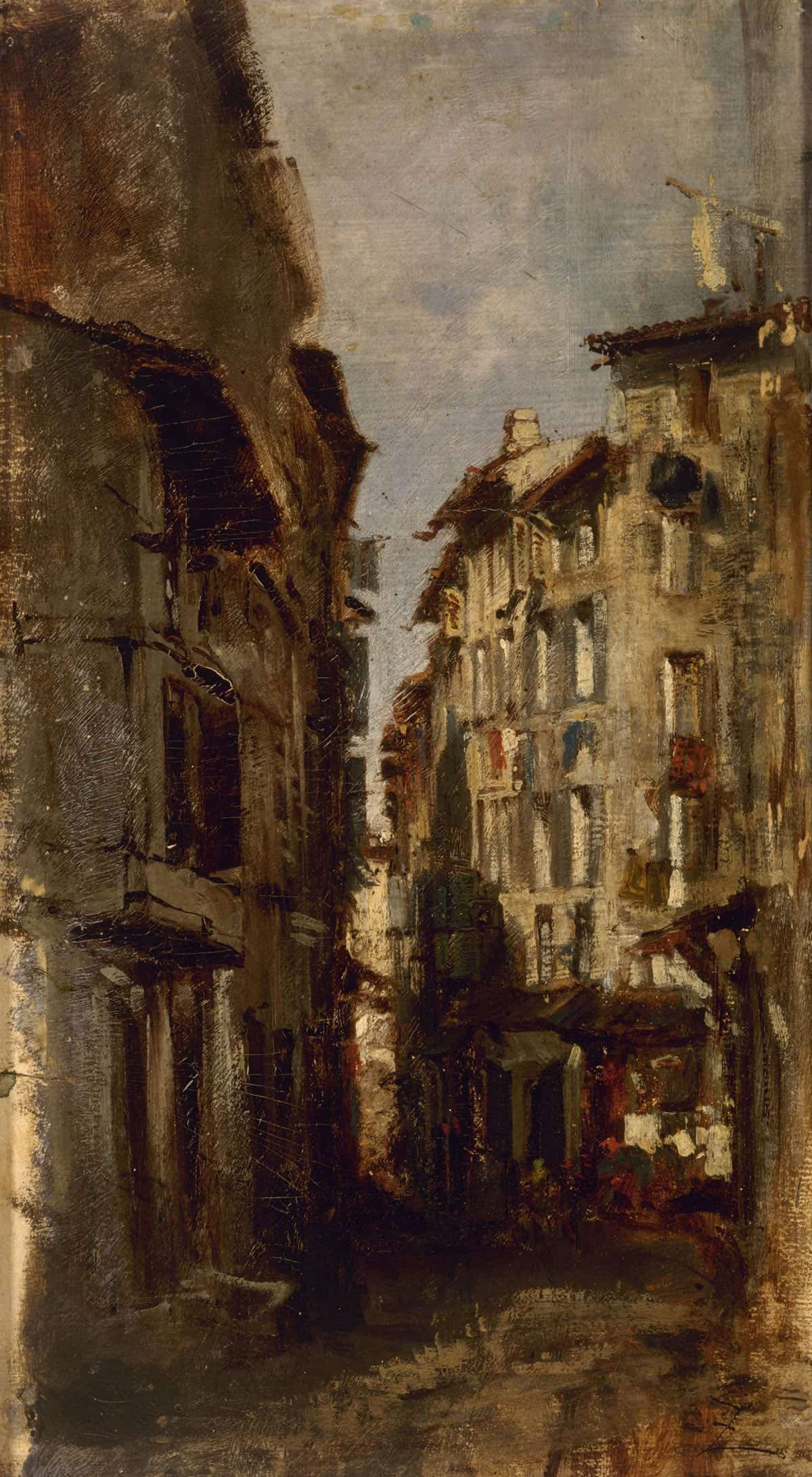 Vieilles Maisons by Felix Ziem - Image 3