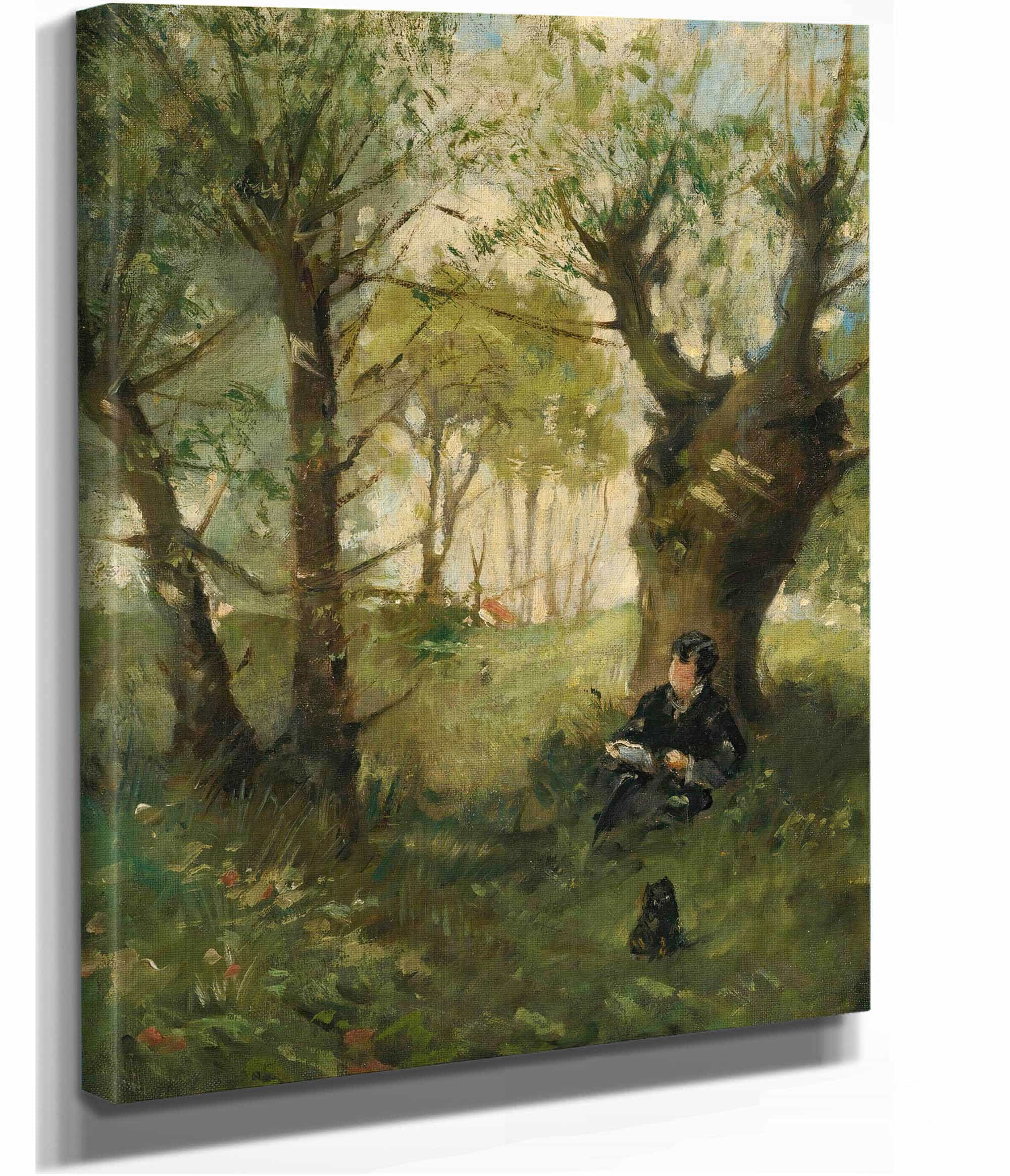 Vieux Chemin A Auvers by Berthe Morisot - Image 2