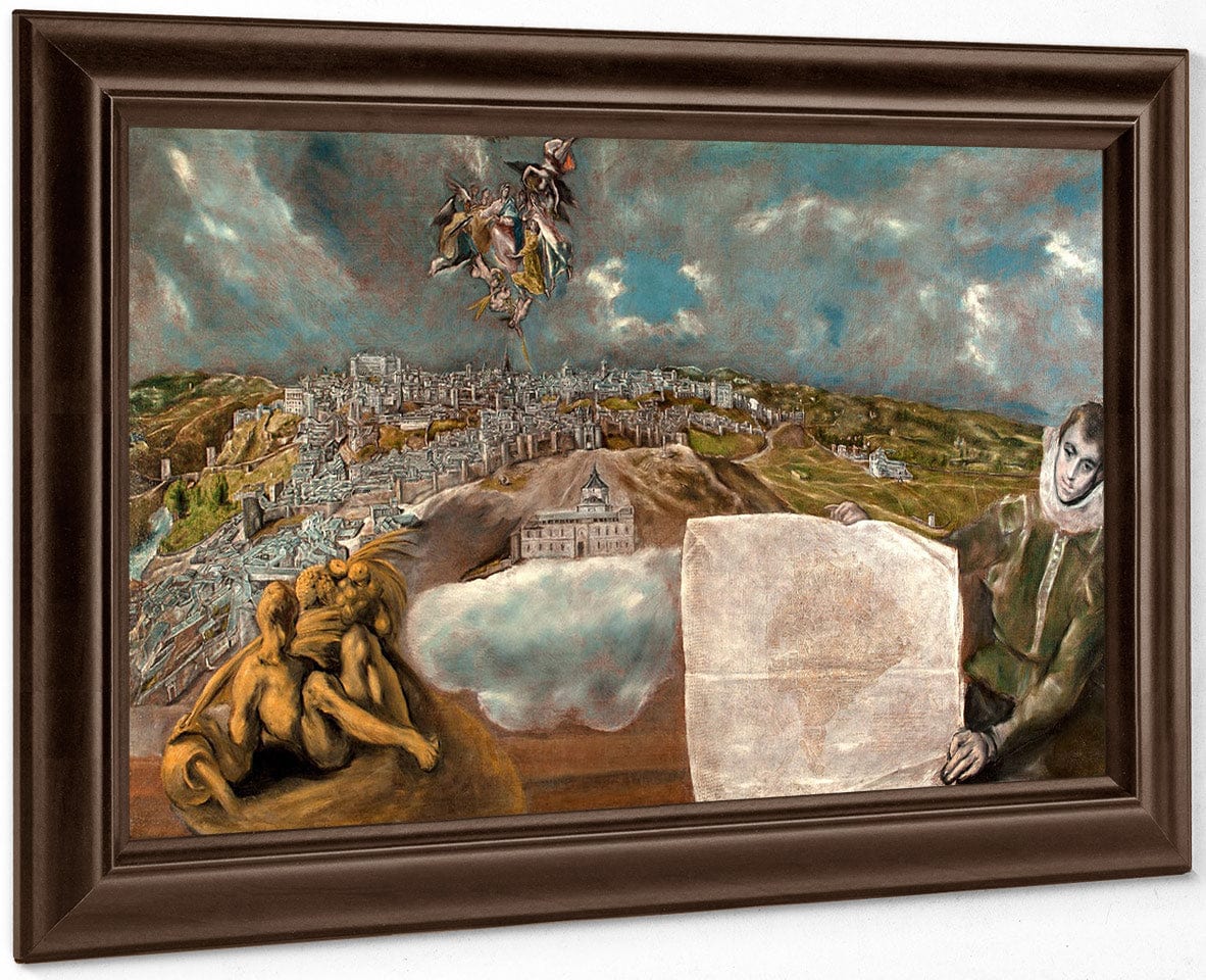 View And Plan Of Toledo 1614 2 By El Greco - Image 6