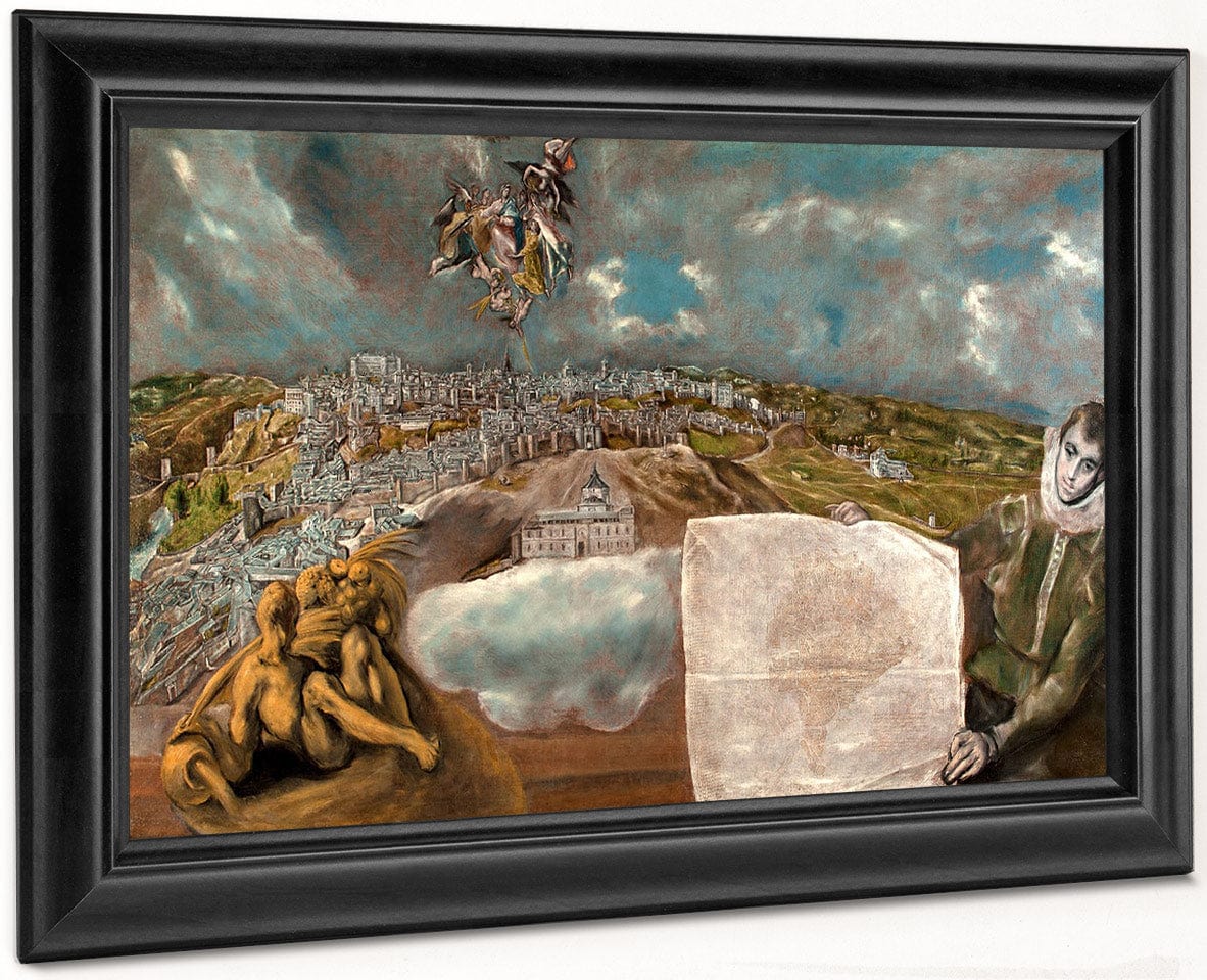 View And Plan Of Toledo 1614 2 By El Greco - Image 8