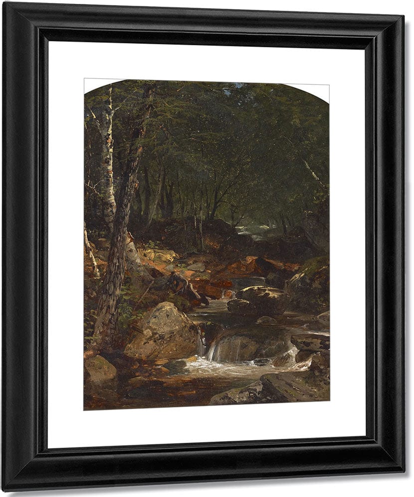 View At Conway By John Frederick Kensett - Image 3
