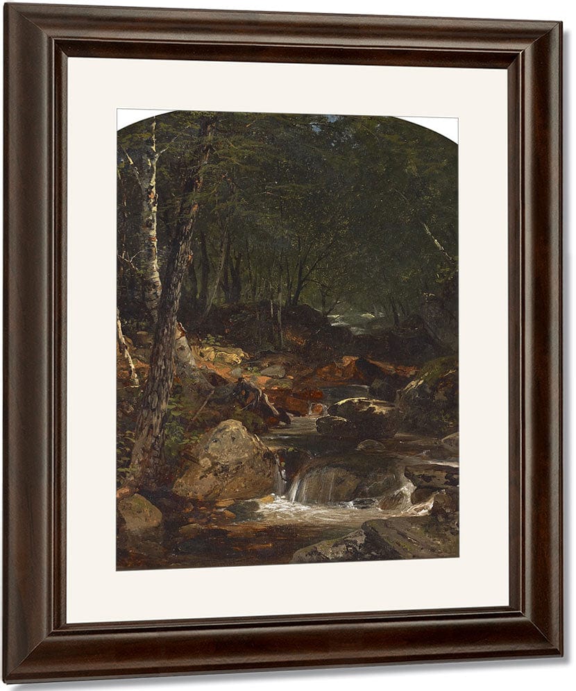 View At Conway By John Frederick Kensett - Image 4