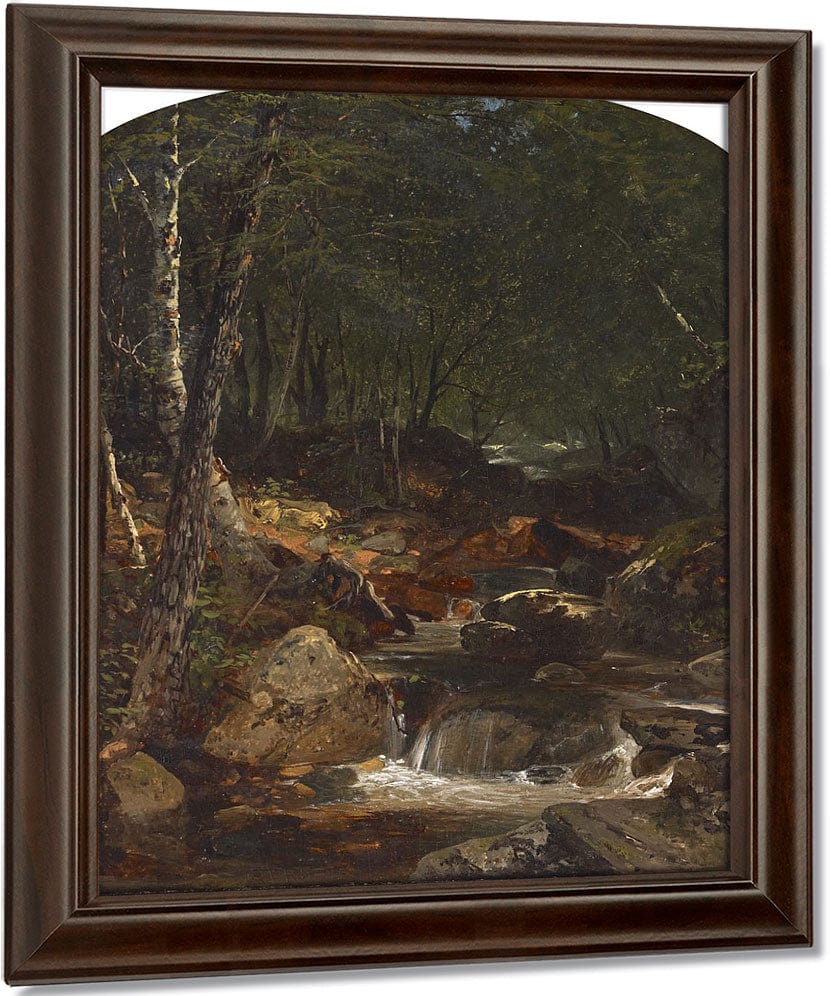 View At Conway By John Frederick Kensett - Image 5