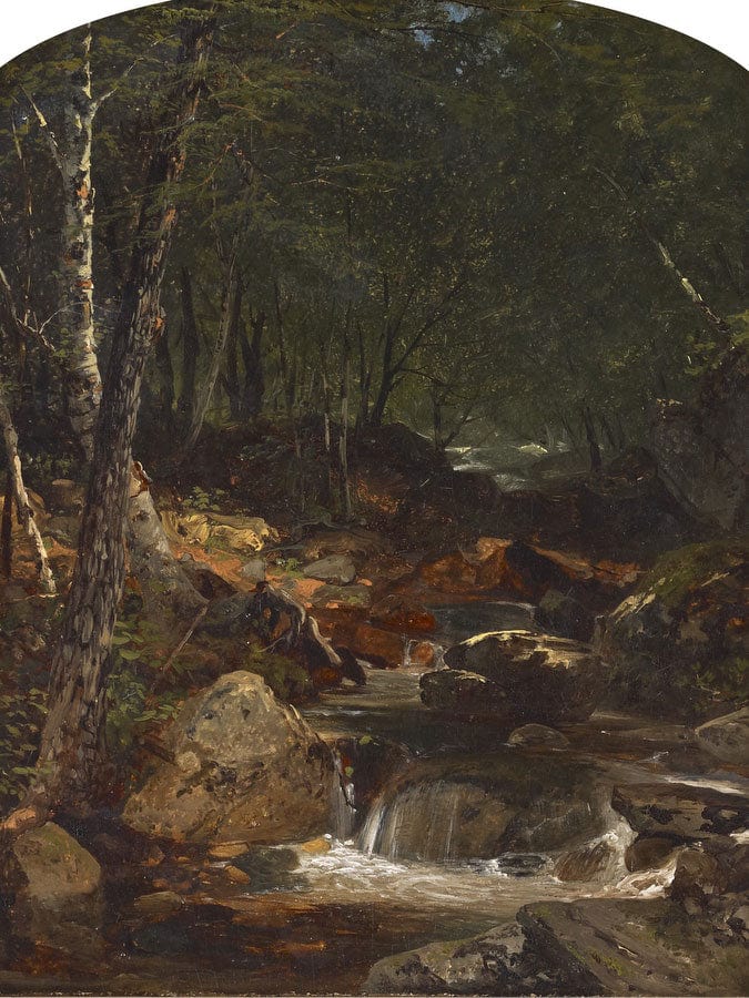 View At Conway By John Frederick Kensett - Image 6