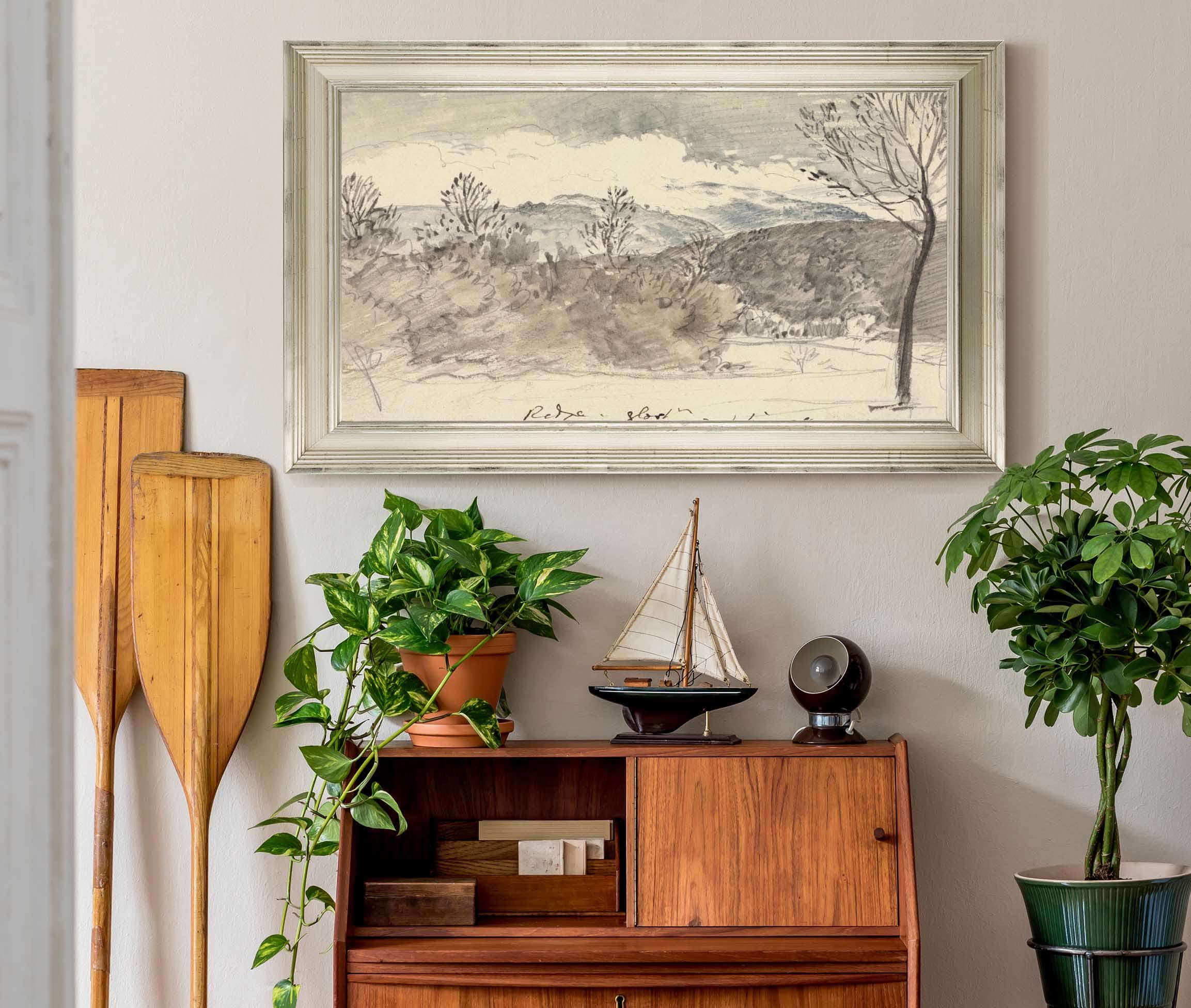 View At Mr Sheppards The Ridge Gloucestershire by John Linnell - Image 6