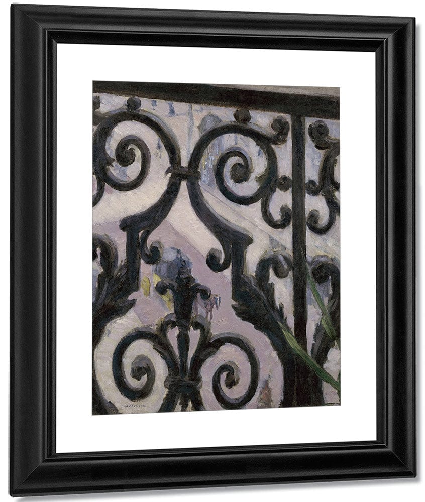 View From A Balcony By Gustave Caillebotte - Image 3
