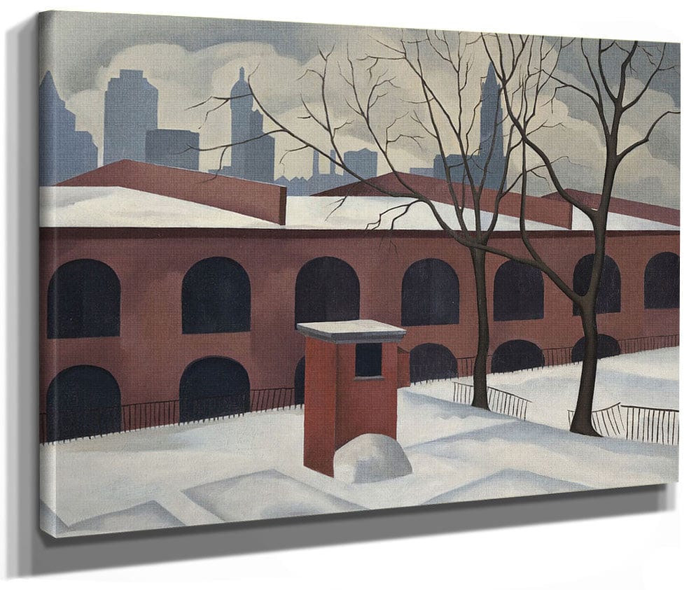 View From Brooklyn By George Ault