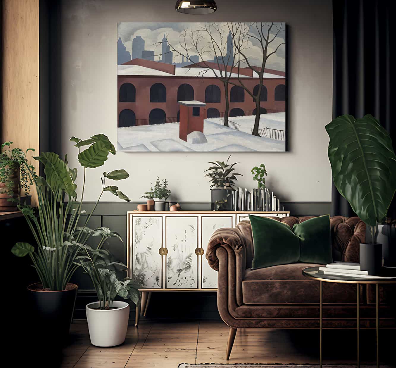 View From Brooklyn By George Ault - Image 2