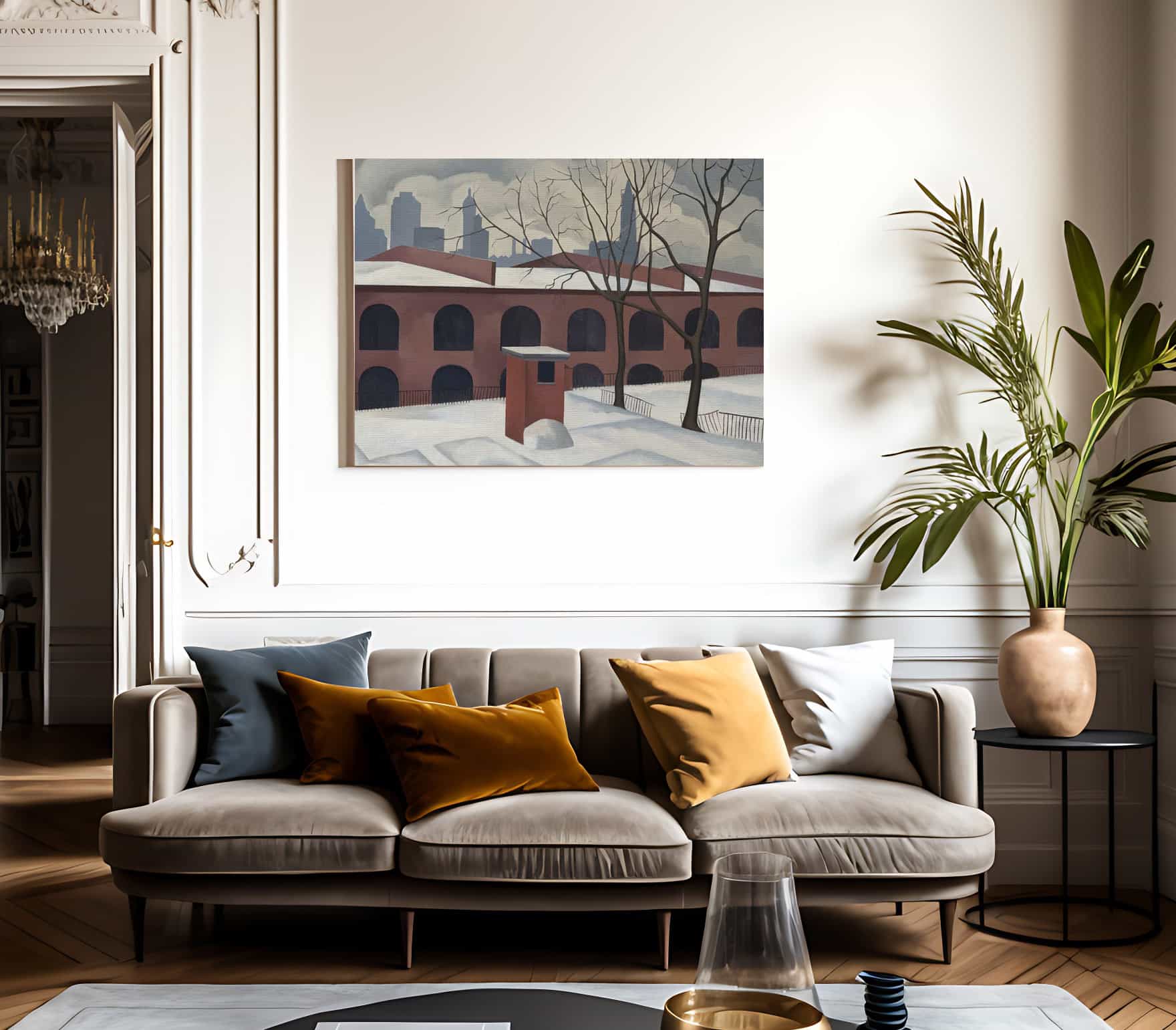 View From Brooklyn By George Ault - Image 3