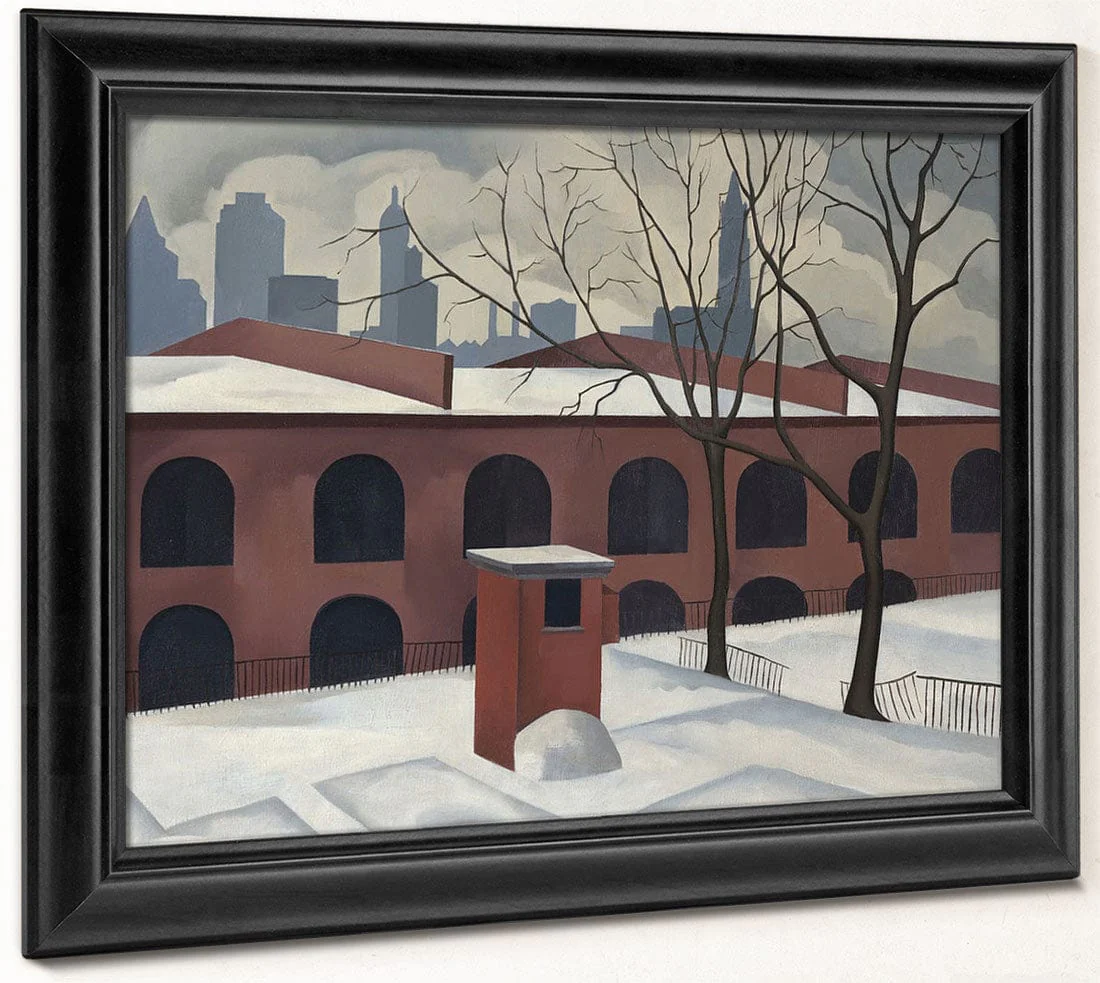 View From Brooklyn By George Ault - Image 8
