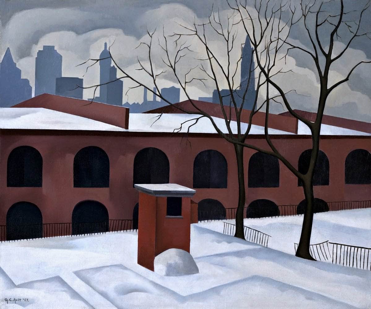 View From Brooklyn Painting George Copeland Canvas Art - Image 5