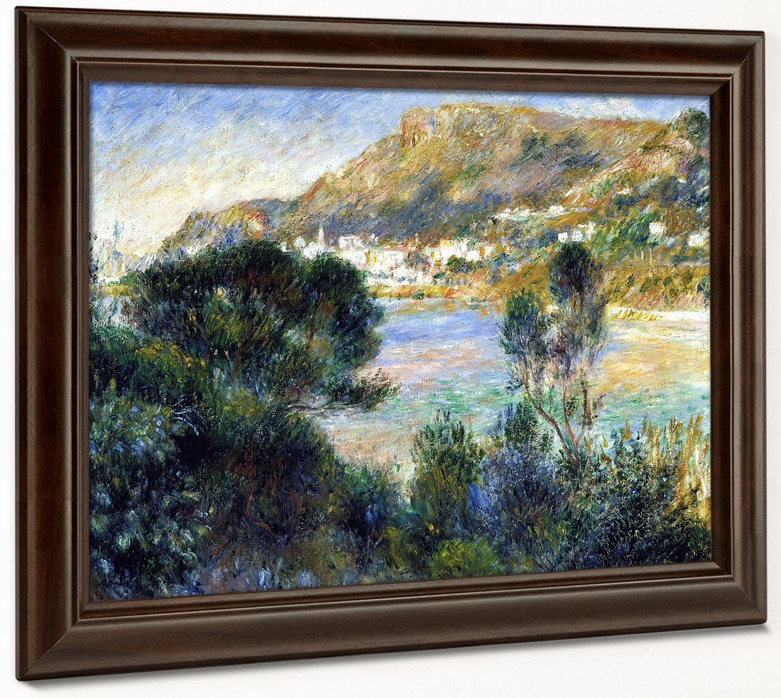 View From Cap Martin Of Monte Carlo By Pierre Auguste Renoir - Image 6
