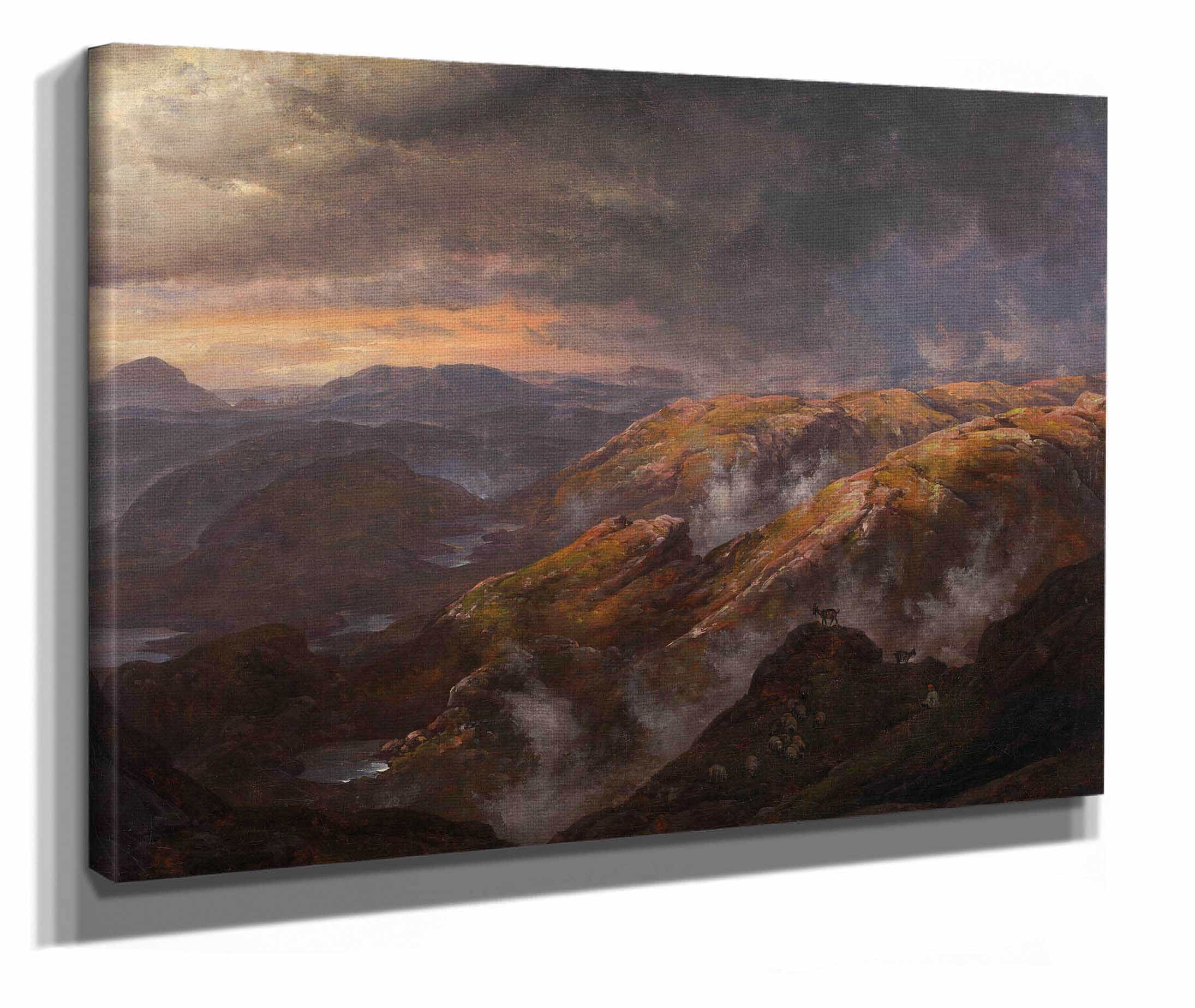 View From Lyshornet by Johan Christian Dahl - Image 2