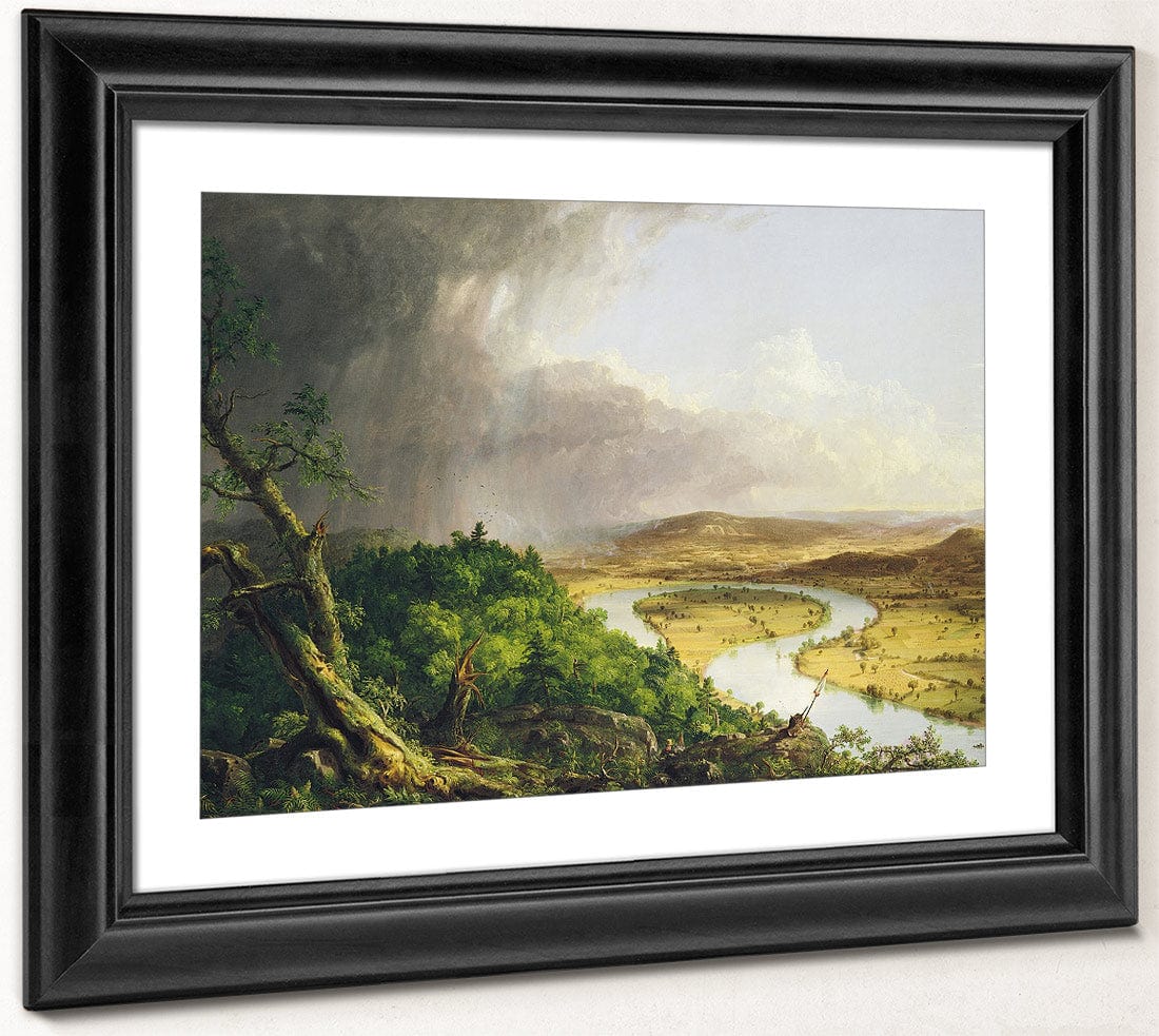 View From Mount Holyoke 1836 By Thomas Cole By Thomas Cole - Image 2