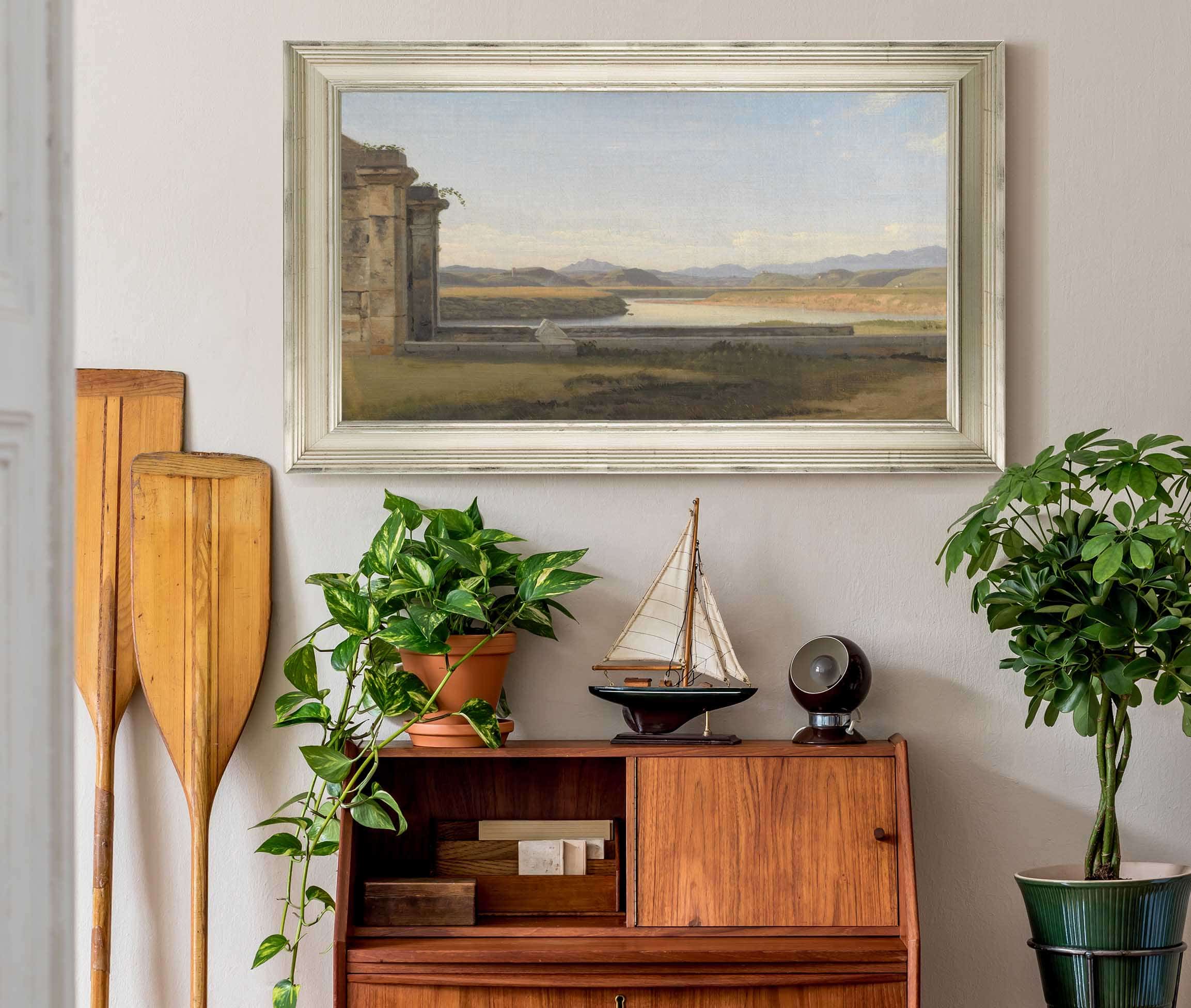 View From The Fontana Acetosa Rome by Christoffer Wilhelm Eckersberg - Image 6