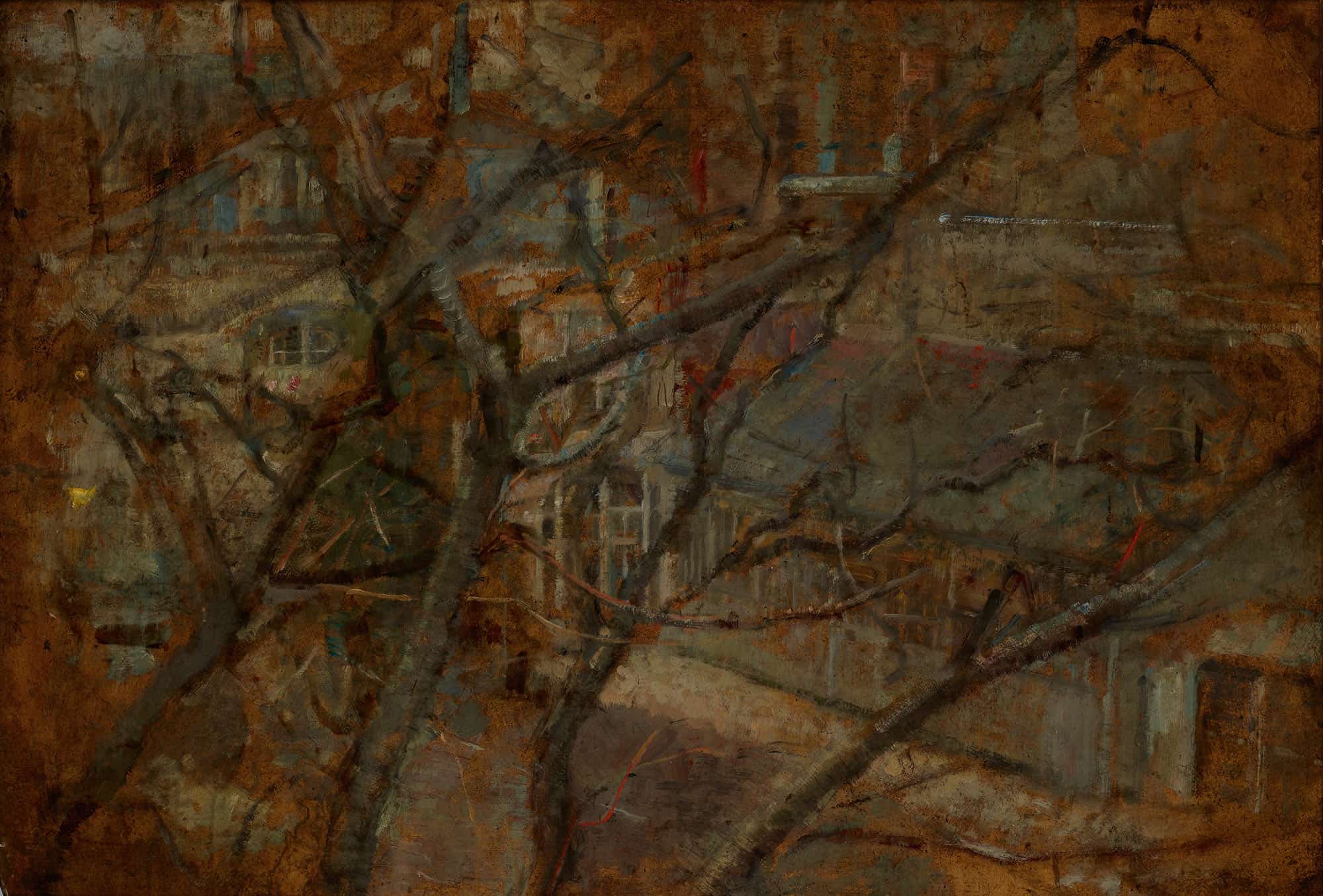 View From The Studios Window by Olga Boznanska