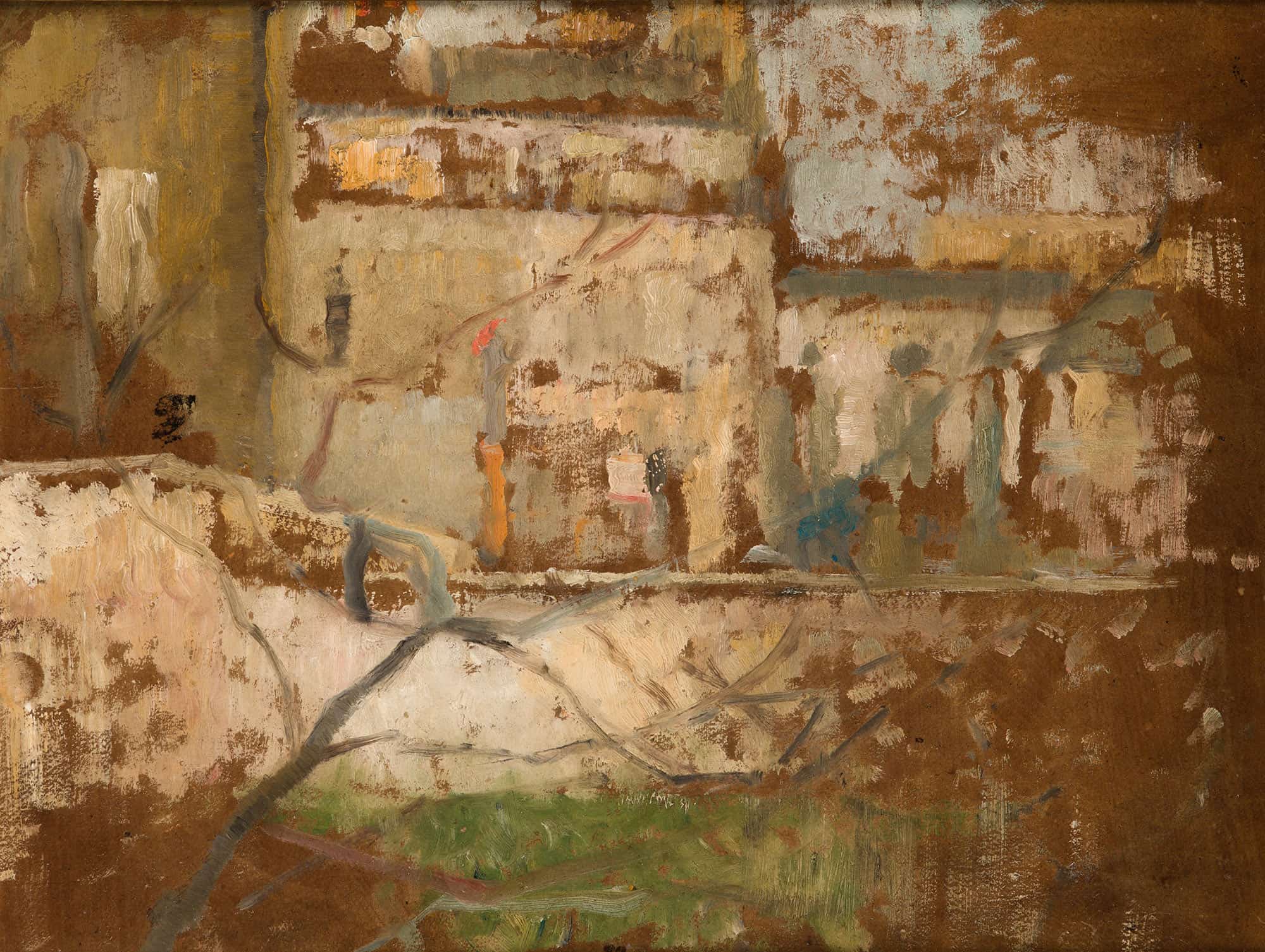 View From The Studios Window by Olga Boznanska - Image 2