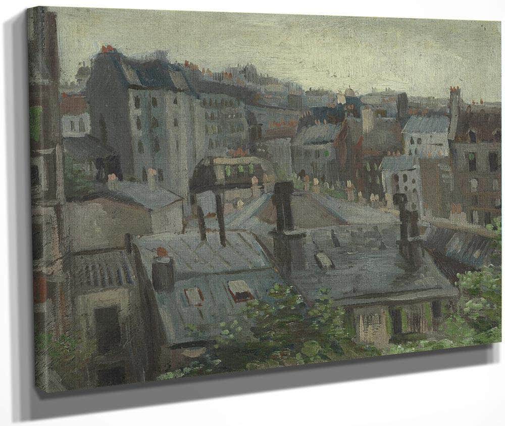 View From Vincent's Studio By Vincent Van Gogh