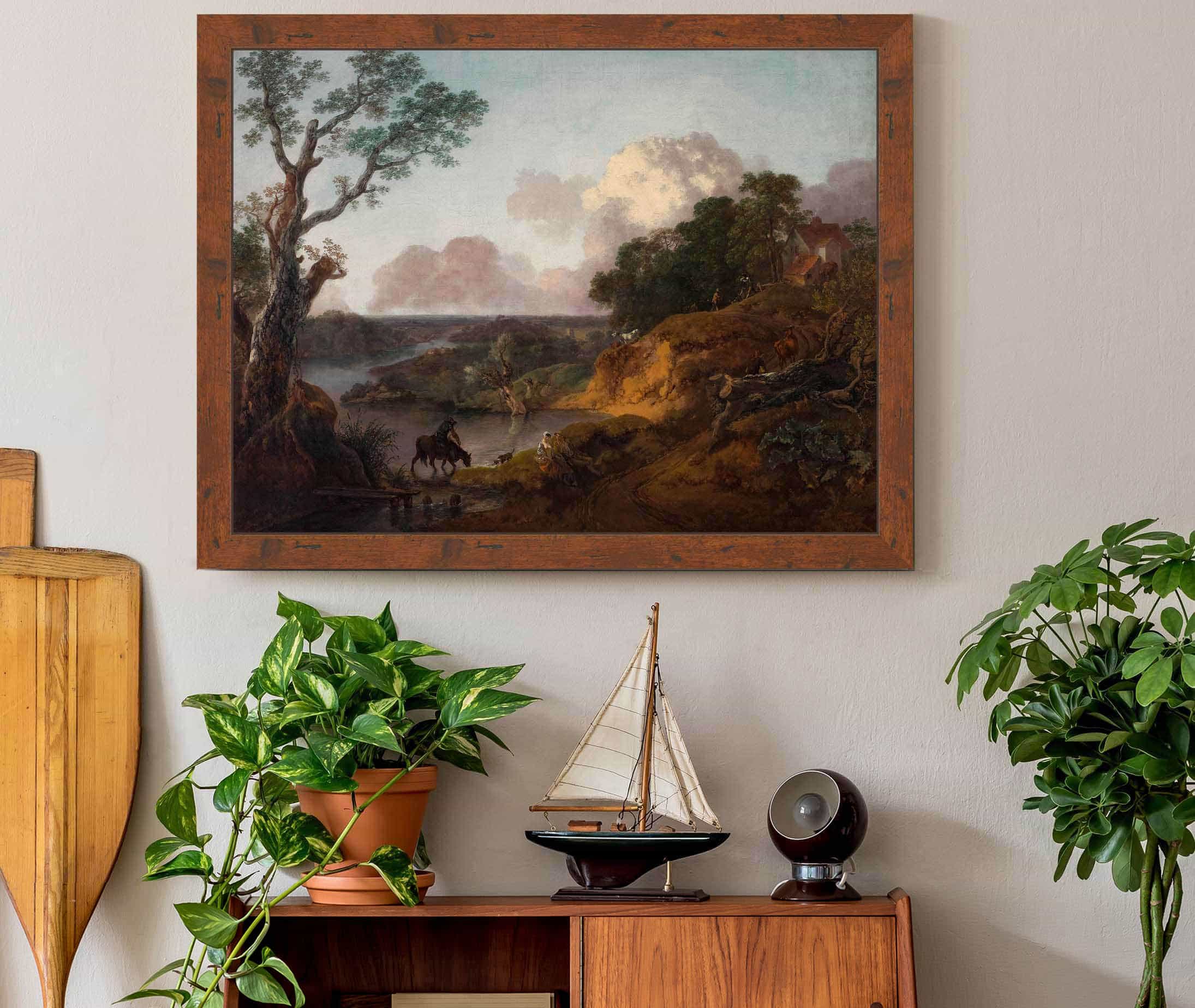 View In Suffolk by Thomas Gainsborough - Image 3