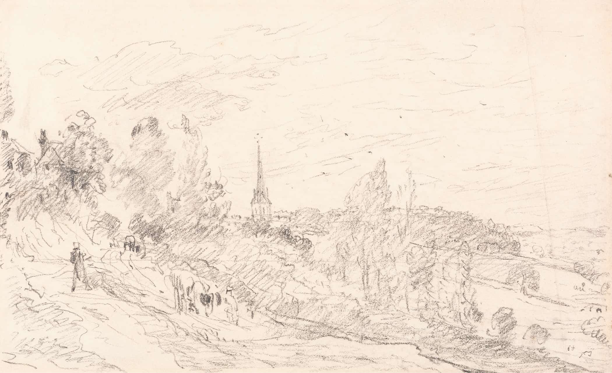 View Near Arundel Between And by John Constable - Image 2