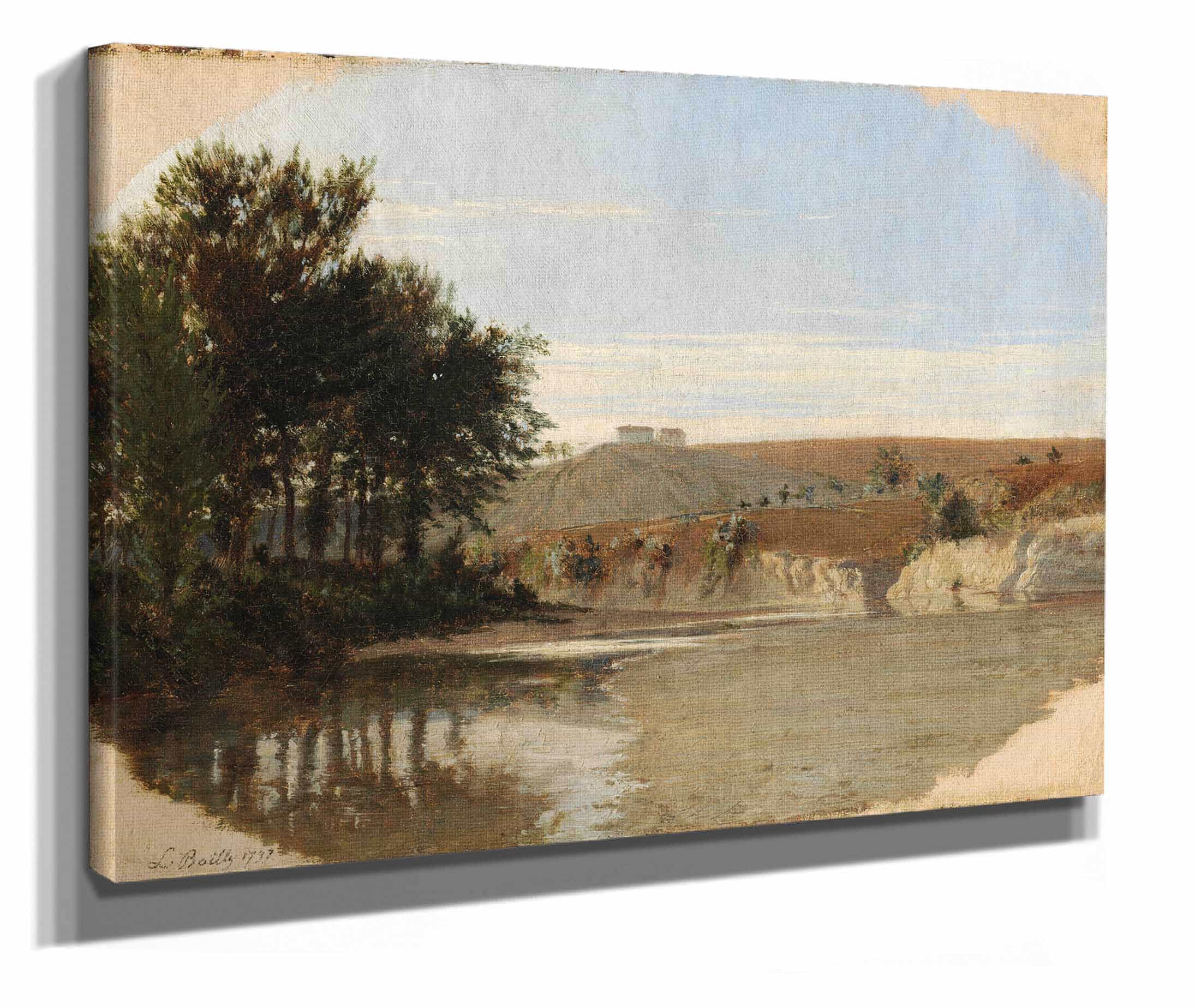 View Of A Lake by Louis Leopold Boilly - Image 2