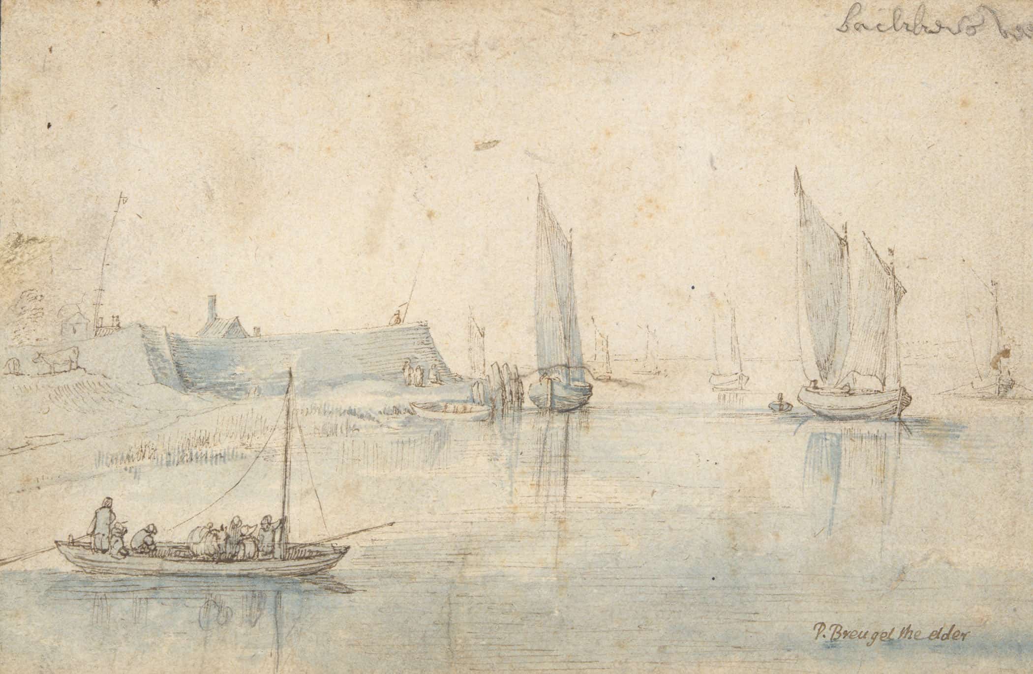 View Of Bakkers Veer Netherlands by Jan Brueghel The Elder - Image 2