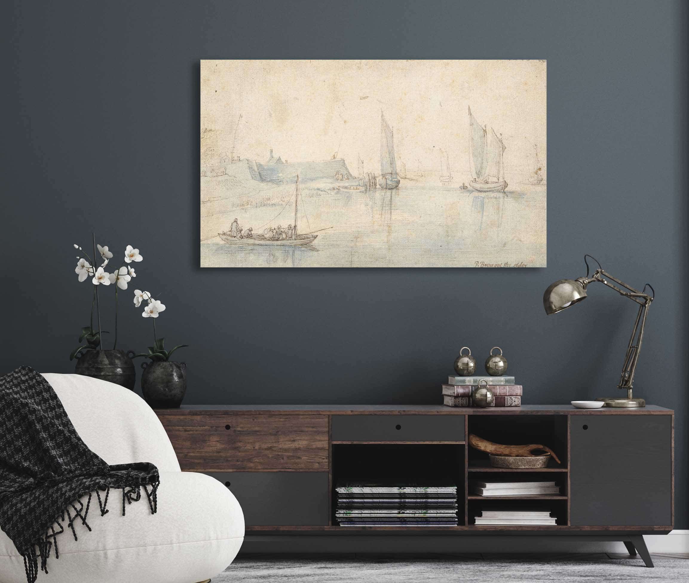 View Of Bakkers Veer Netherlands by Jan Brueghel The Elder - Image 5