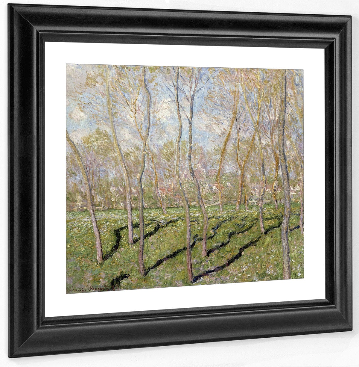 View Of Bennecourt By Claude Monet - Image 2
