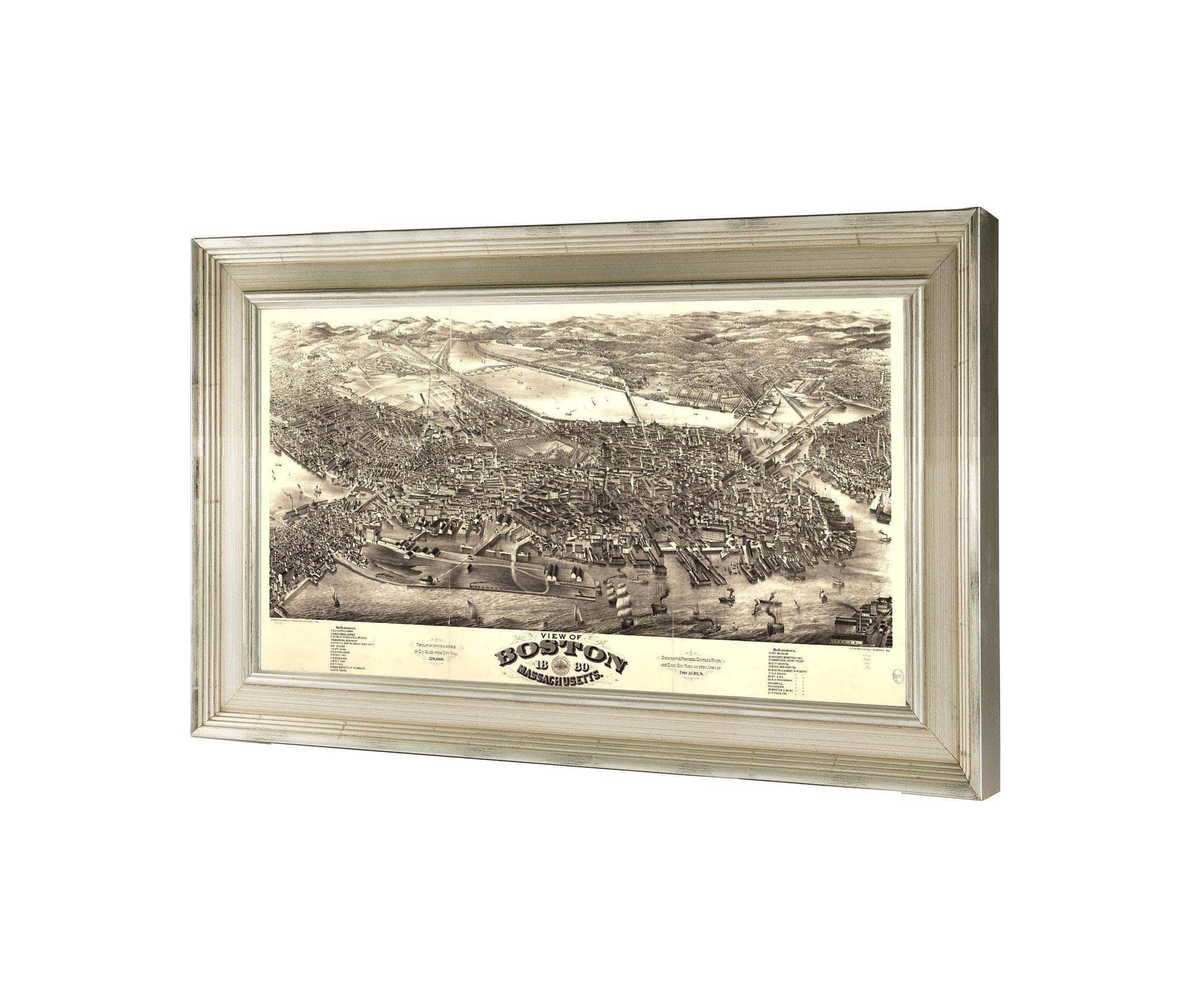 View Of Boston Massachusetts 1880 State Of Massachusetts - Image 3