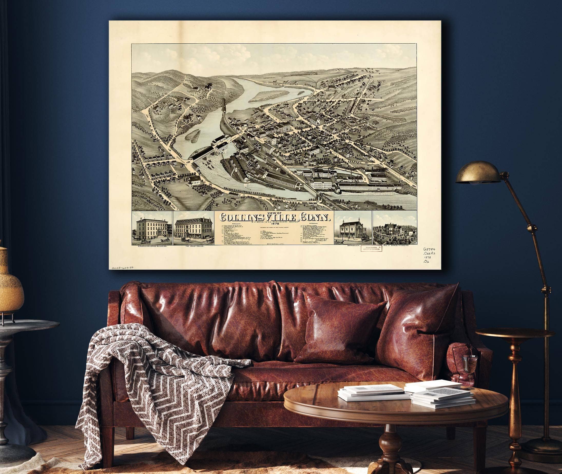 View Of Collinsville Conn State of Connecticut - Image 4