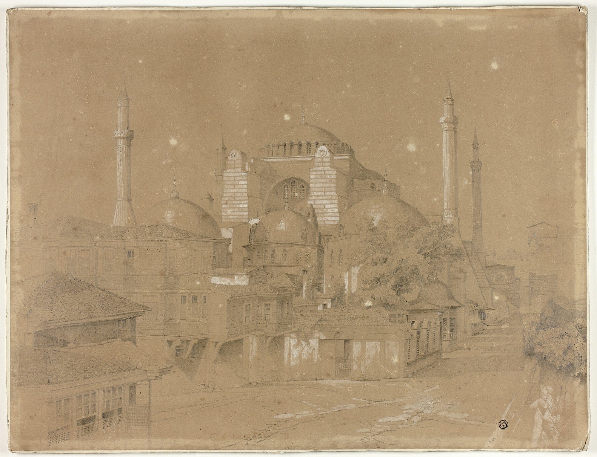 View Of Constantinople by David Roberts - Image 3