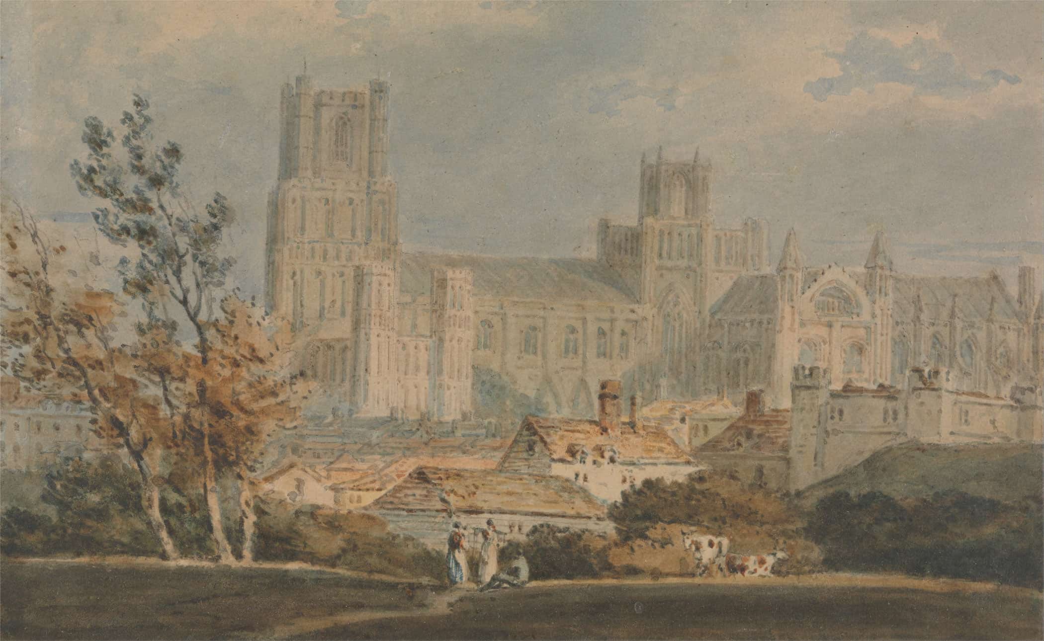 View Of Ely Cathedral by Joseph Mallord William Turner - Image 2