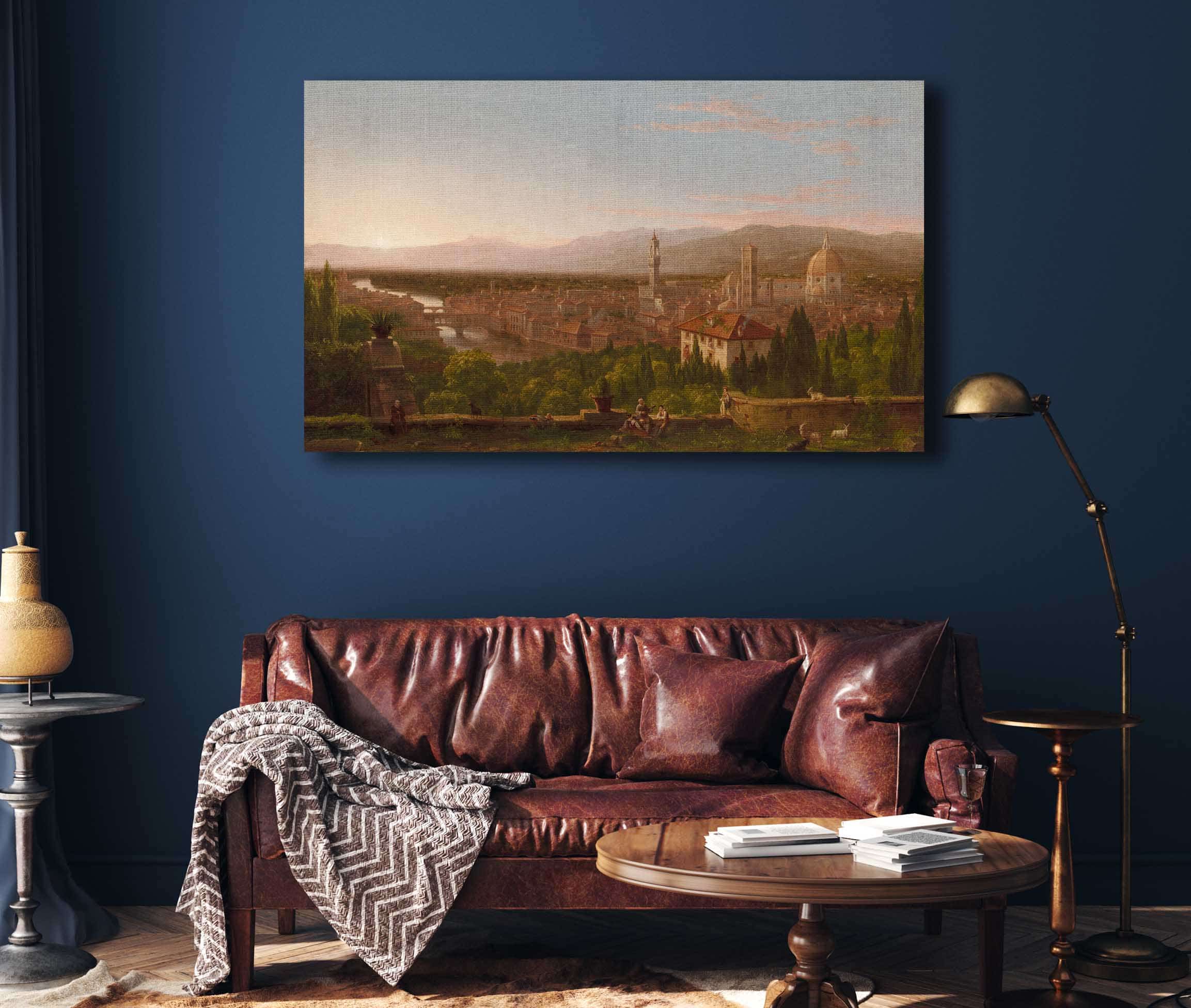 View Of Florence by Thomas Cole - Image 4