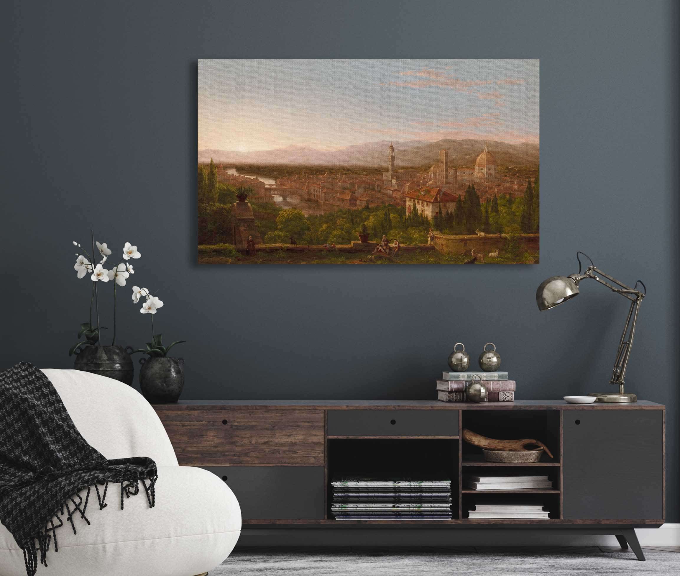 View Of Florence by Thomas Cole - Image 5